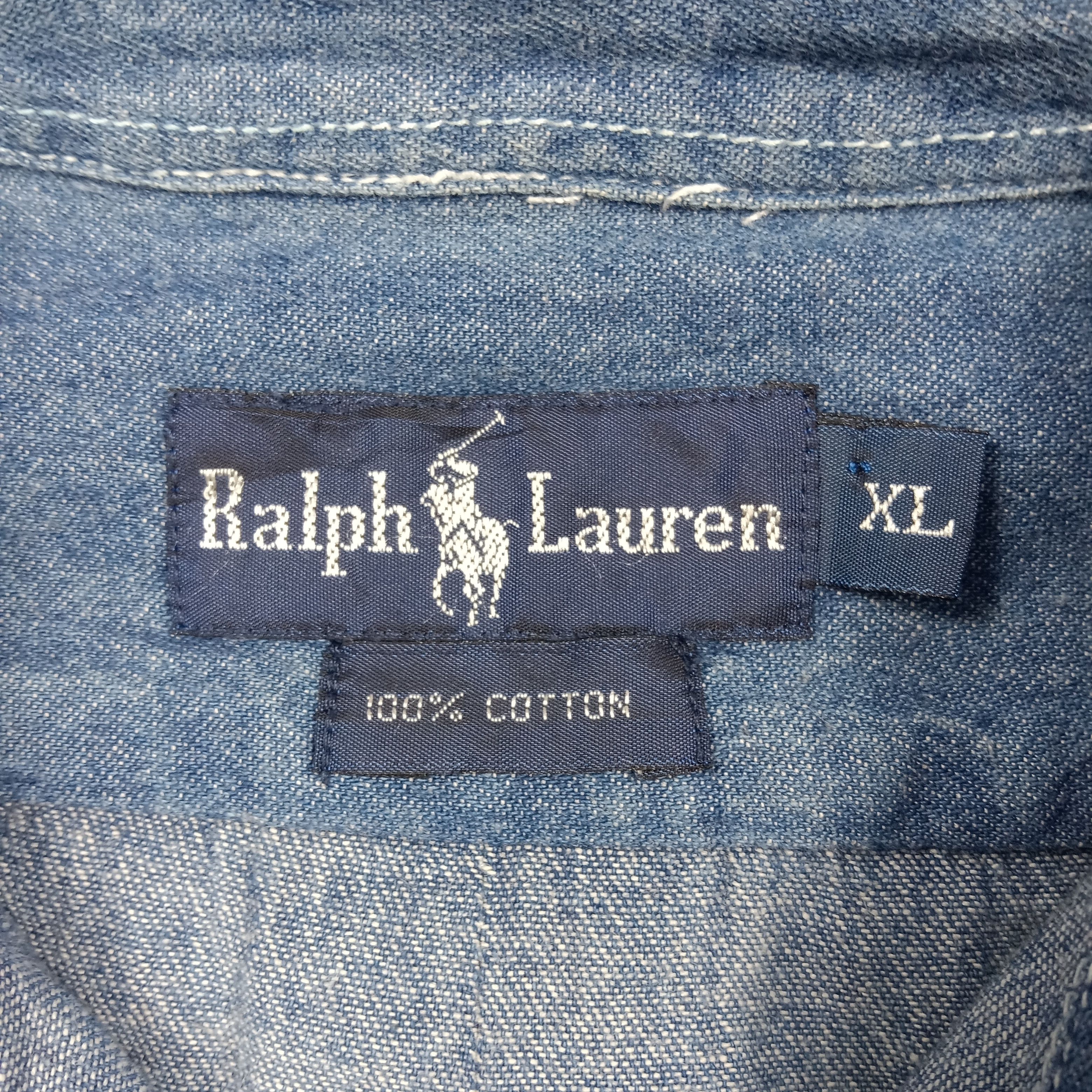 Ralph Lauren Ralph Lauren American Denim Button Up Shirt C294N27 Size US XL / EU 56 / 4 - 3 Thumbnail