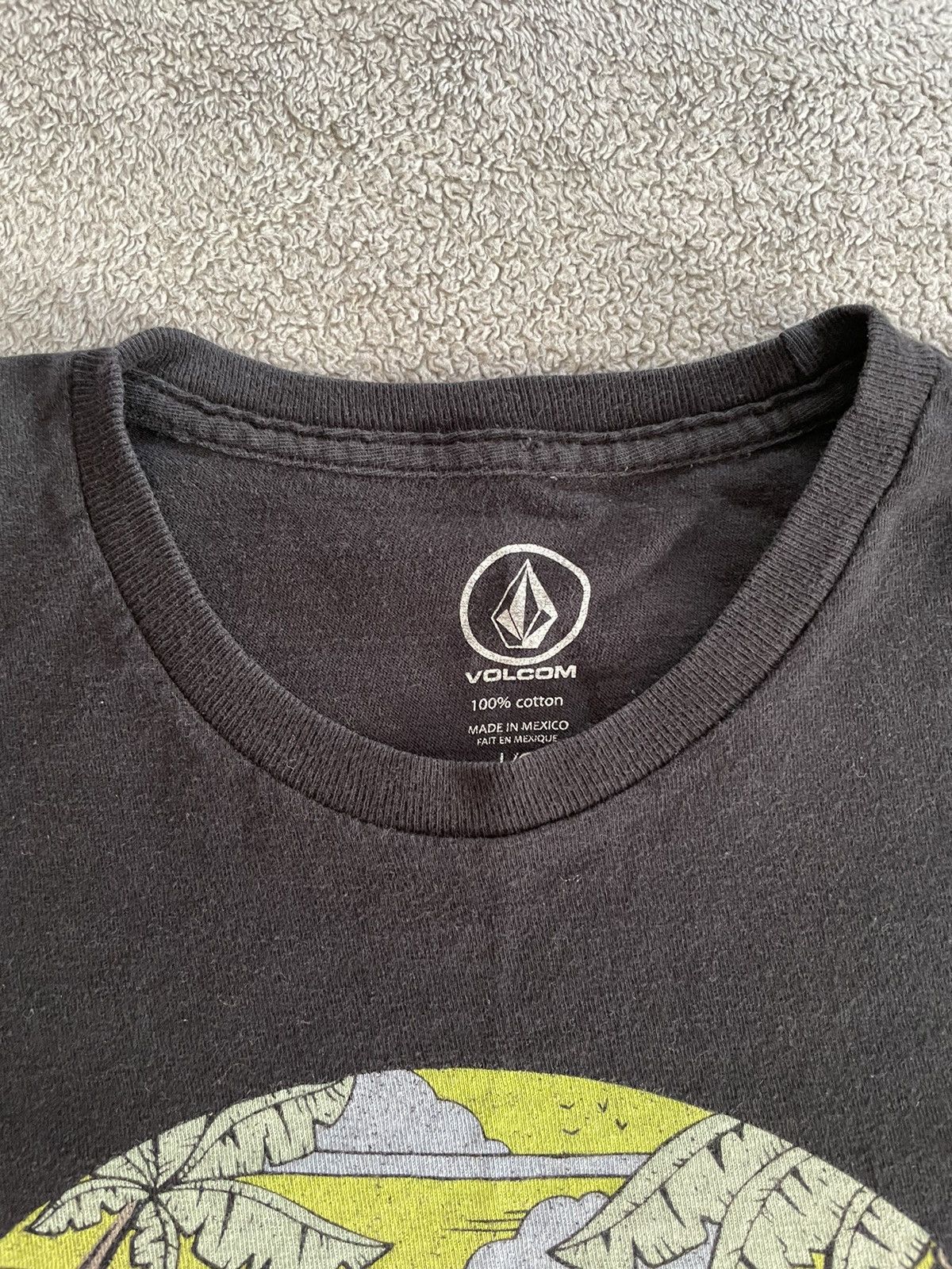 Volcom Black ‘Locals Only’ T-shirt Volcom Men’s Large Size US L / EU 52-54 / 3 - 3 Thumbnail