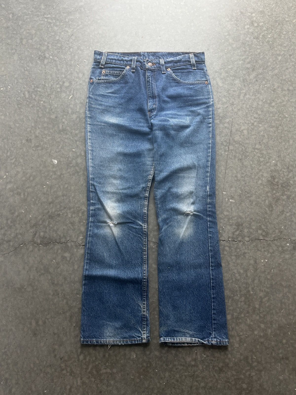 Levi's × Vintage Vintage 90s Levi’s 517 Orange Tab Denim Jeans 33x30 Size US 33 - 1 Thumbnail