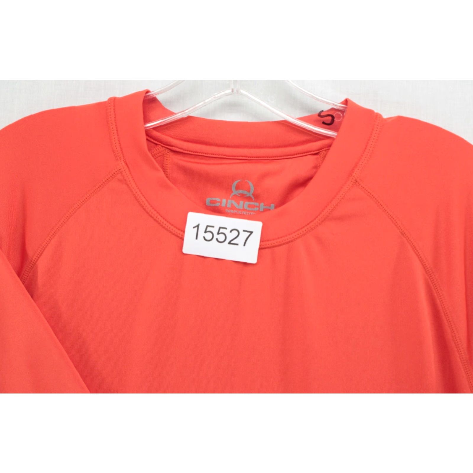Logo 7 Cinch T Shirt Men's XL Orange Performance Classic Logo Casual Short Sleeve Size US XL / EU 56 / 4 - 8 Thumbnail