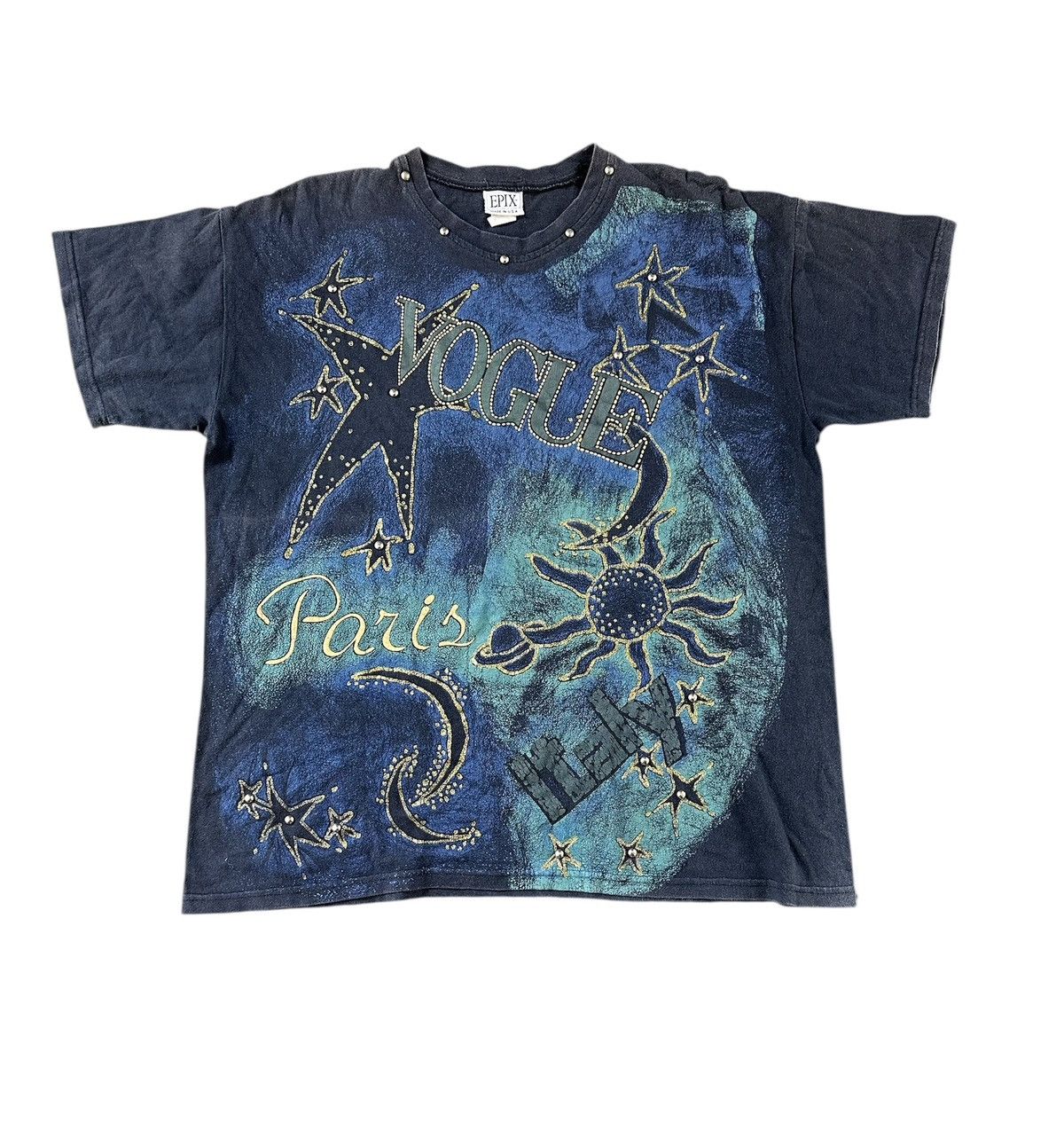 Vogue Vouge Paris italy tee Size US XL / EU 56 / 4 - 1 Thumbnail