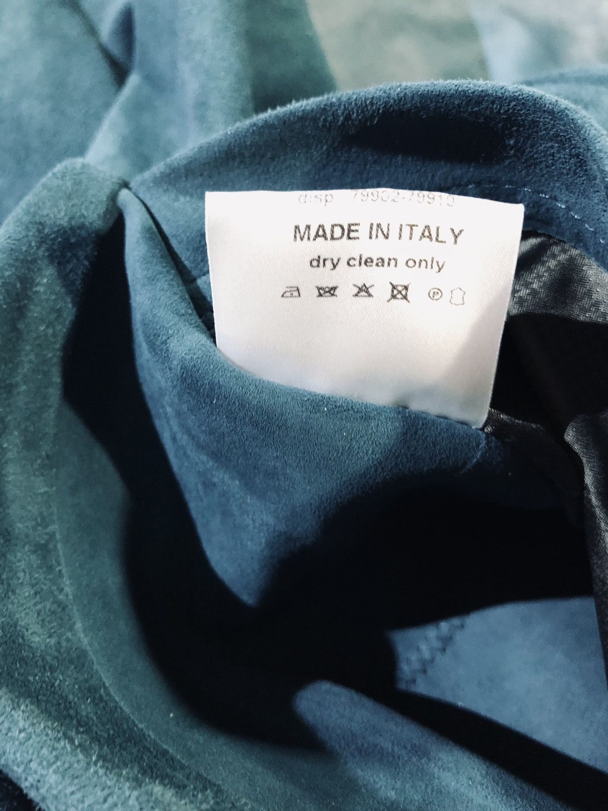 Brioni Brioni 🇮🇹 Blu suede silk lined bomber 50 NEW Size US M / EU 48-50 / 2 - 8 Thumbnail