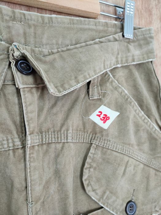 If Six Was Nine Rare japan faded brown multipocket cargo pants #238DLAL Size US 28 / EU 44 - 3 Thumbnail