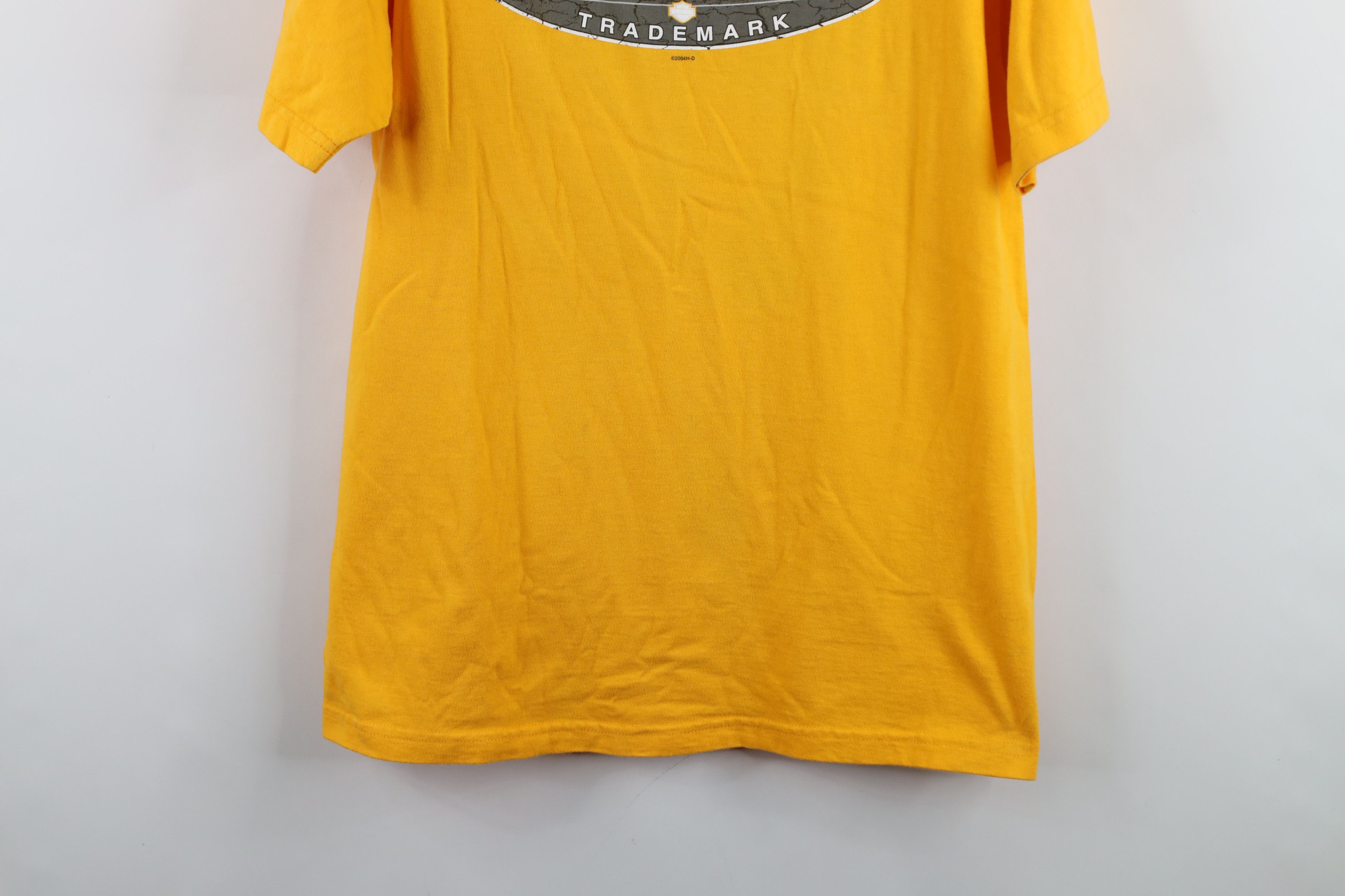 Harley Davidson × Vintage Vintage Y2K Harley Davidson Spell Florida T-Shirt Yellow USA Size US M / EU 48-50 / 2 - 3 Thumbnail