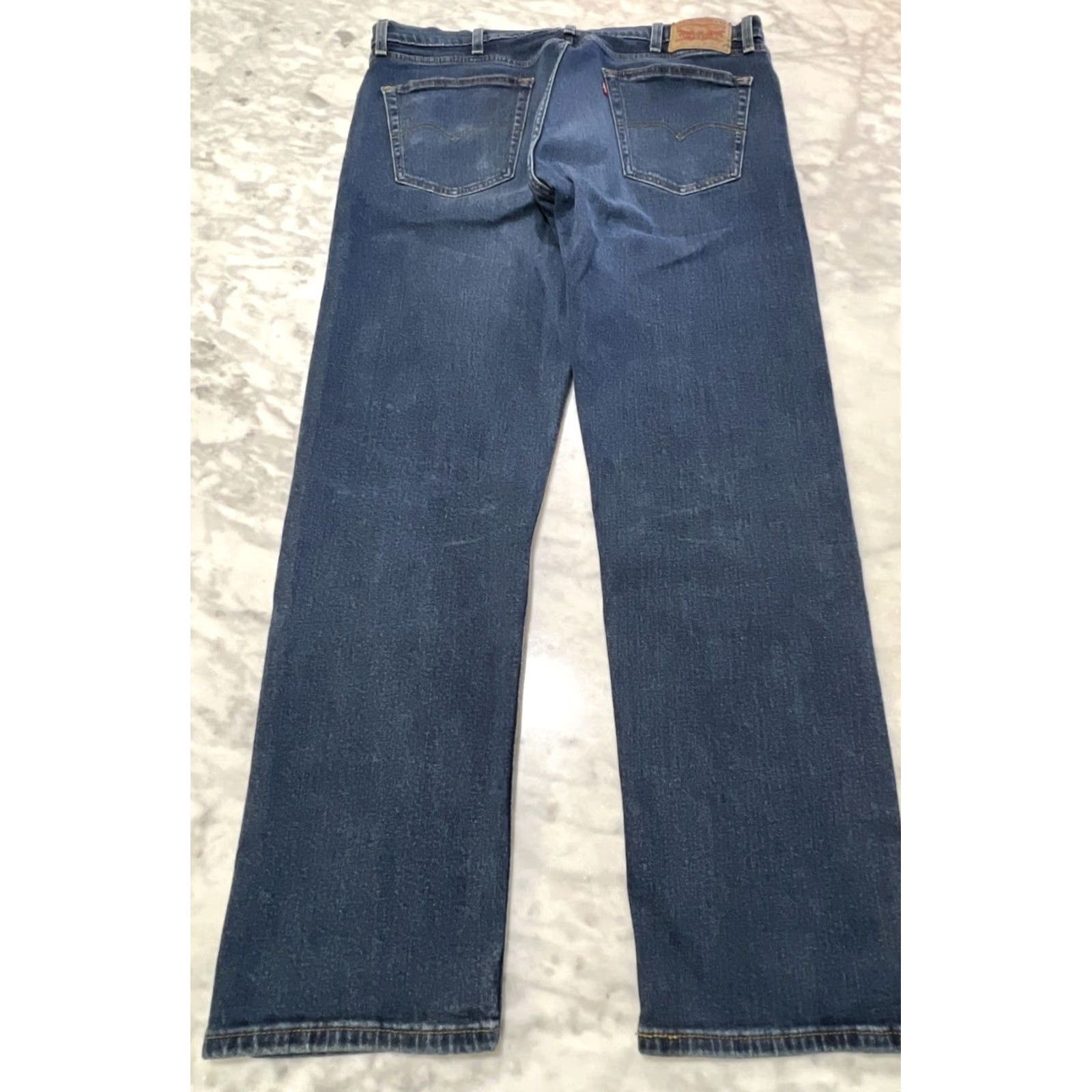 Levi's Levi's 505 Denim Jeans Men’s 38x32 38x31 Blue Straight Stretch Zipper Fly Zip Fly Regular Fit 5-Pocket Denim Jeans USA Theme Brand Levi's 500 Series Size US 38 / EU 54 - 6 Thumbnail