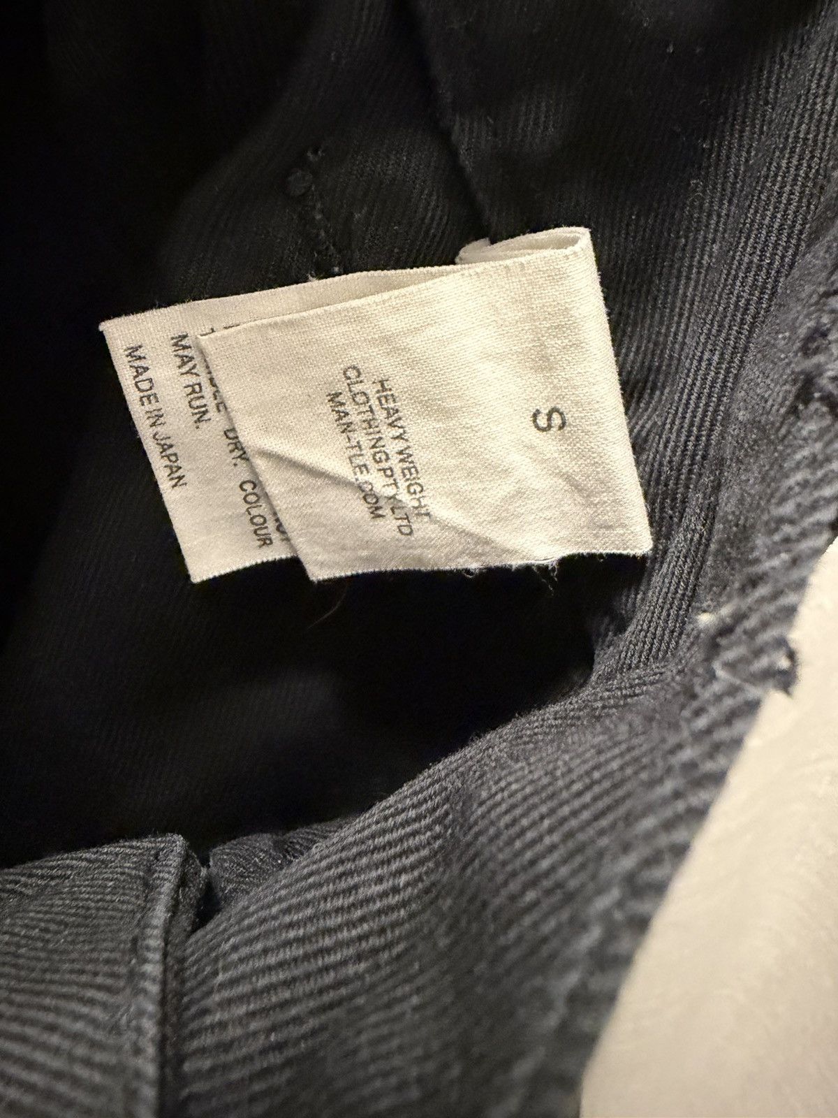 MAN-TLE MAN-TLE J6 Black Work Twill Size US 30 / EU 46 - 6 Thumbnail