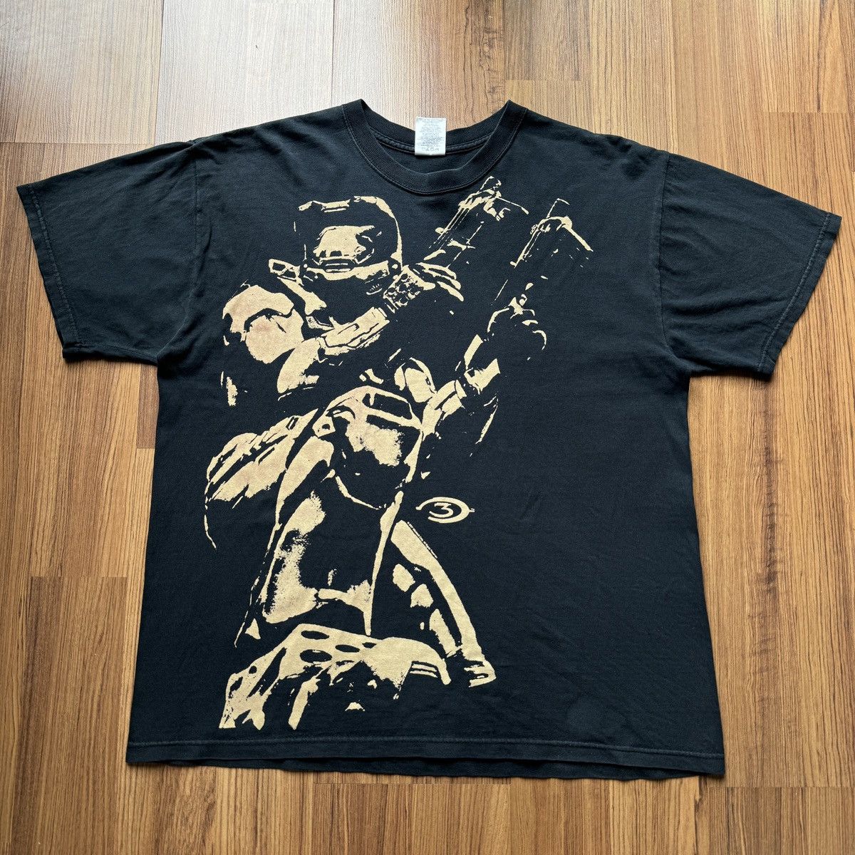 Halo × Vintage 2007 Halo 3 Master Chief XBOX video game promo tee 