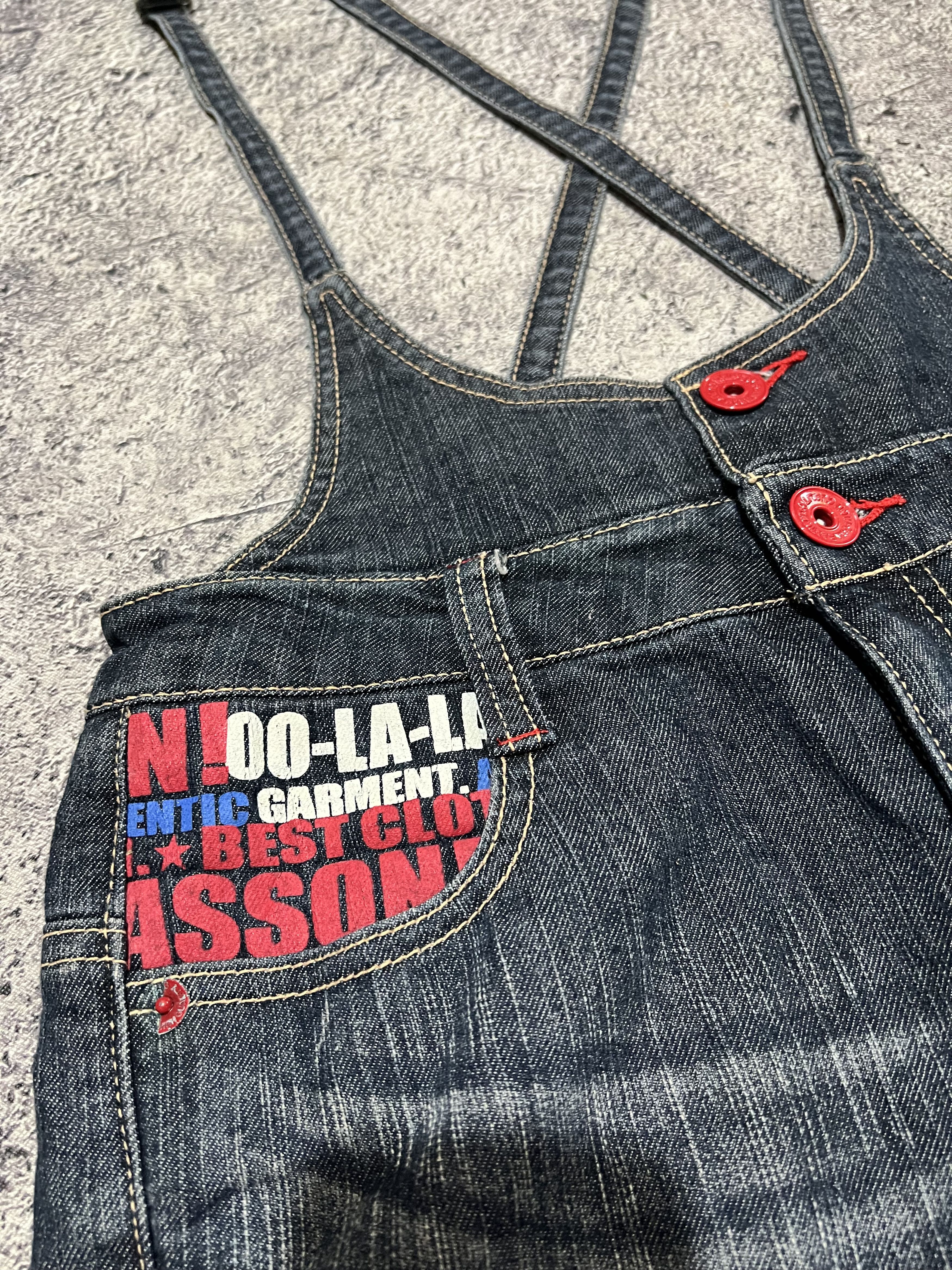 Japanese Brand 2000s Archival Hysteric Cdg Poem Jeans Oversall y2k Ifsix Size US 30 / EU 46 - 4 Thumbnail