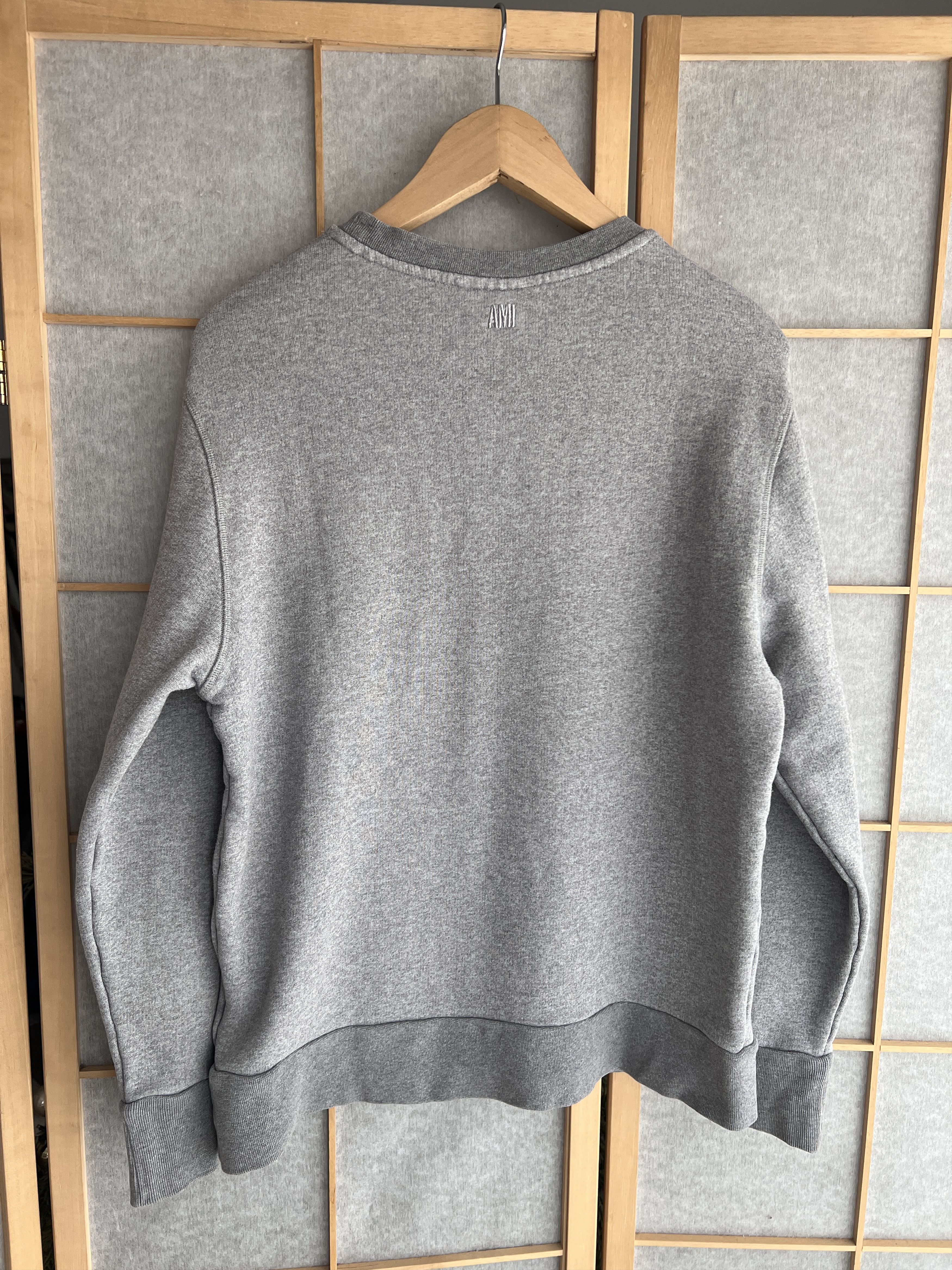 AMI Rare AMI x Smiley Happy sweatshirt graphic big face logotype Size US M / EU 48-50 / 2 - 16 Thumbnail
