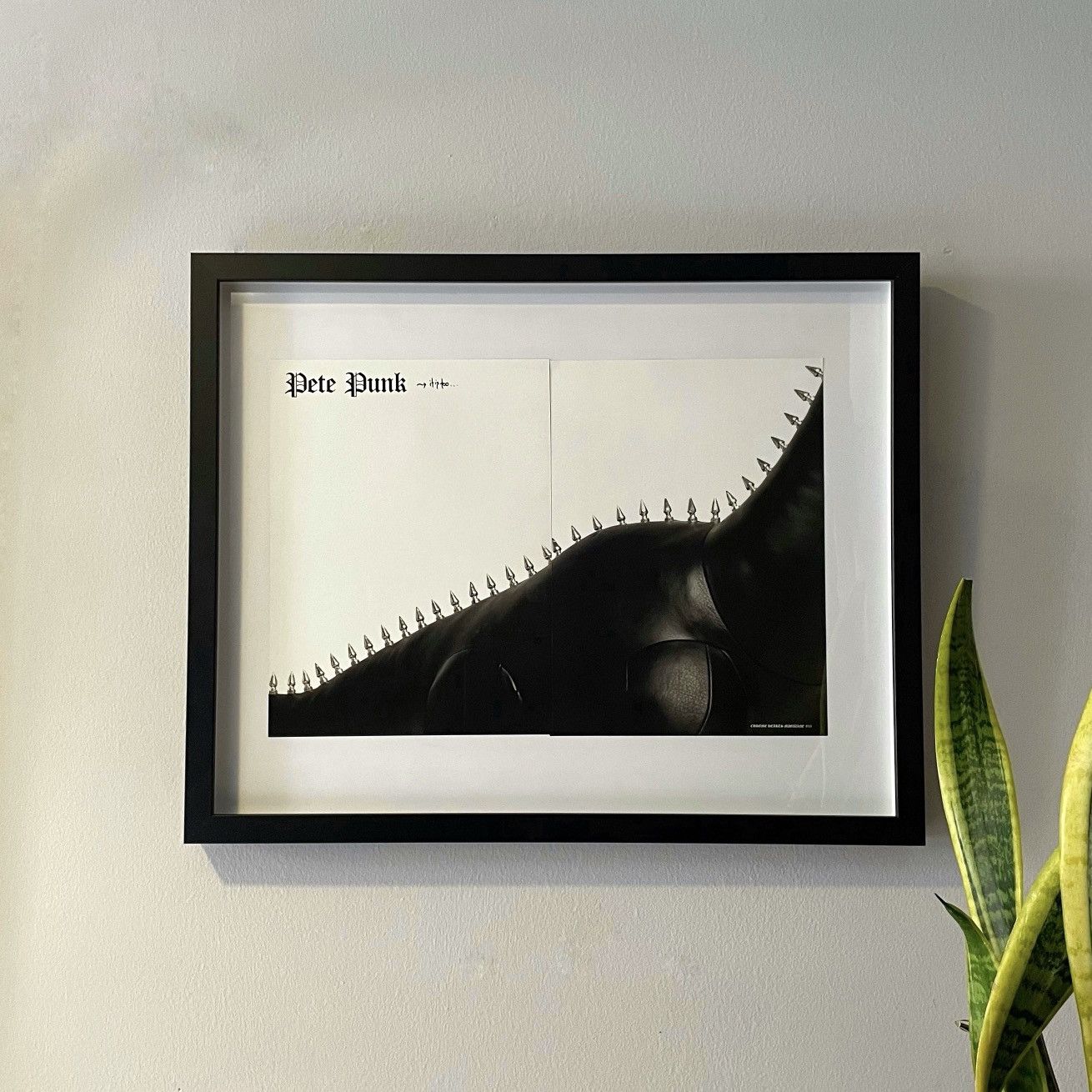 Chrome Hearts Chrome Hearts Silver + Leather Dinosaur Poster Size ONE SIZE - 1 Thumbnail