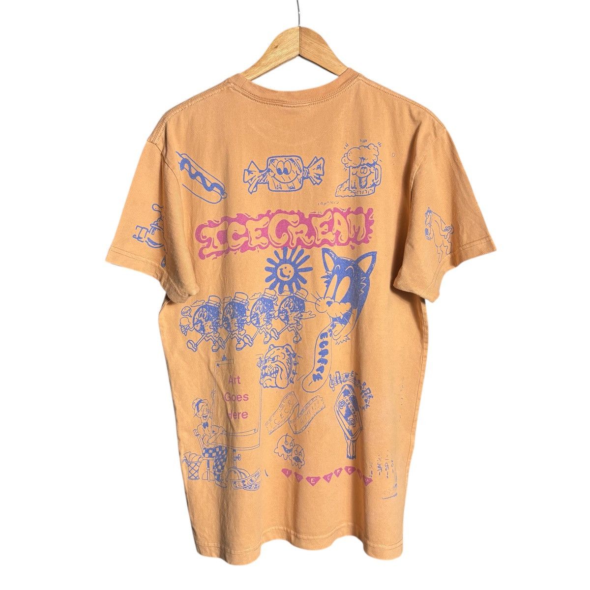 Icecream Billionaire Boys Club Ice Cream BBC All Over Print T-Shirt Size US L / EU 52-54 / 3 - 2 Thumbnail