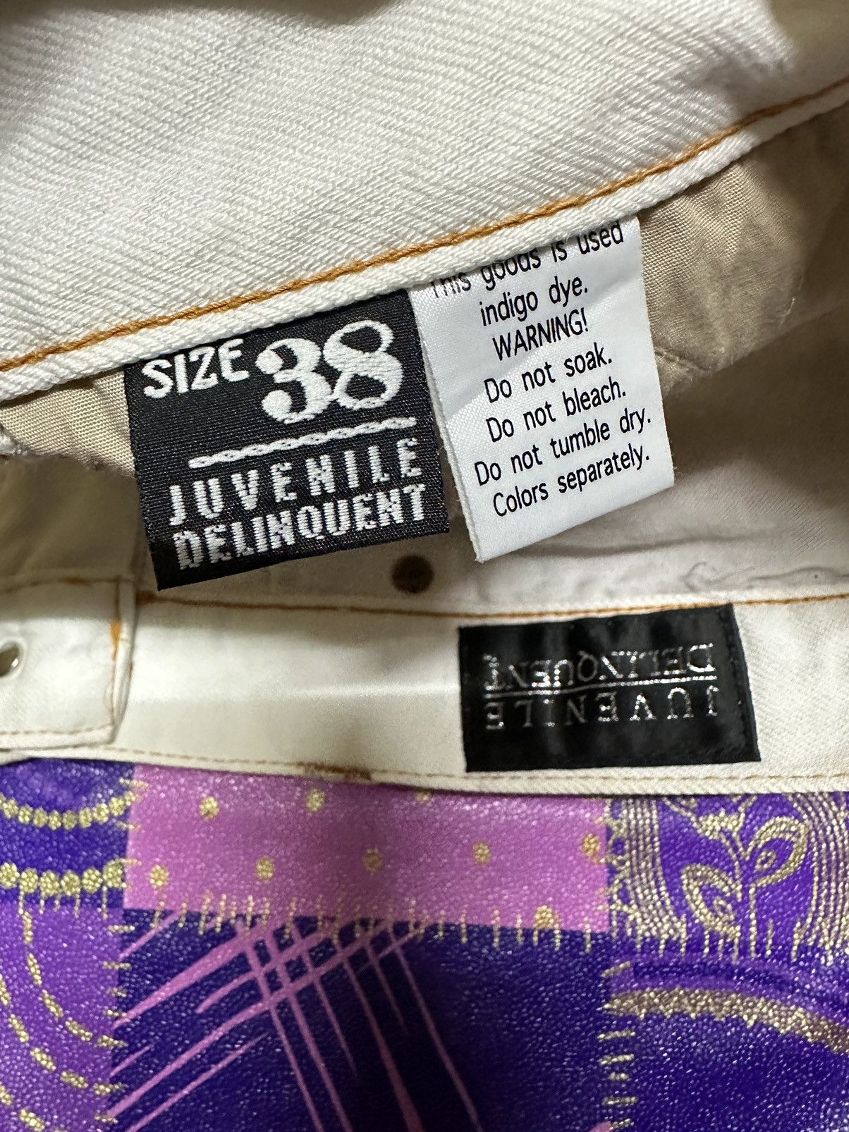 Japanese Brand Juvenile multipocket white denim Size US 36 / EU 52 - 5 Thumbnail