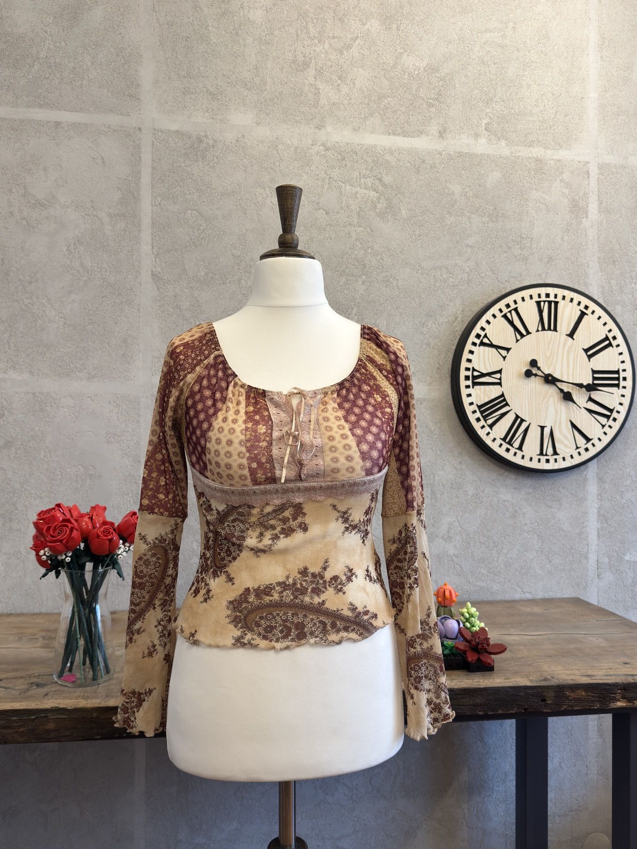 Vintage Vintage coquette y2k longsleeve top swag y2k 00s retro japan Size M / US 6-8 / IT 42-44 - 1 Thumbnail