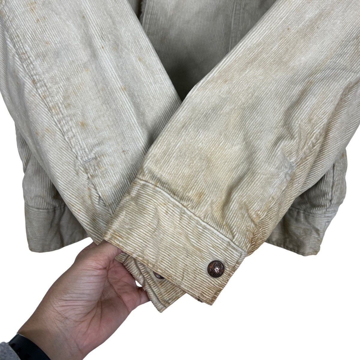 Big John 🔥 VINTAGE BIG JOHN CORDUROY TRUCKER JACKET Size US L / EU 52-54 / 3 - 13 Thumbnail