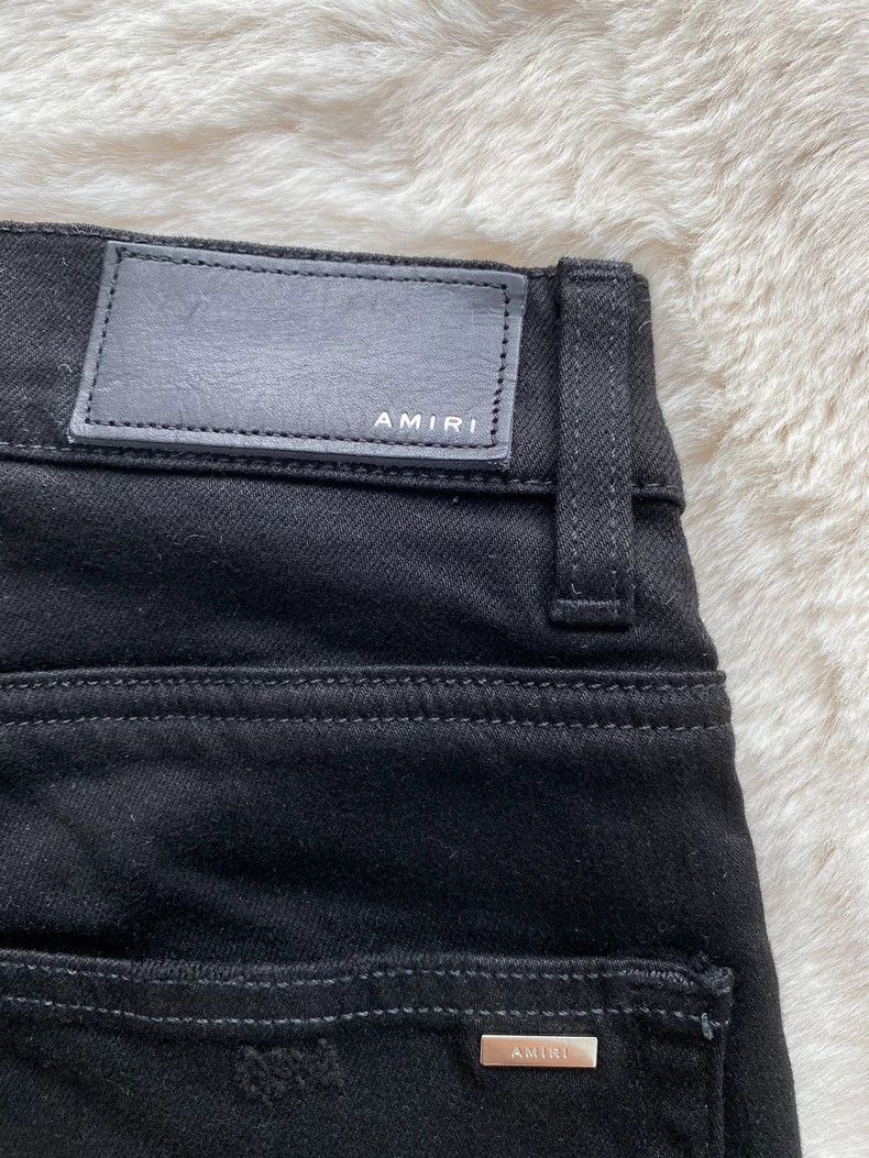 Amiri Amiri Black Diamond Patchwork MX1 Jean Size US 30 / EU 46 - 3 Thumbnail