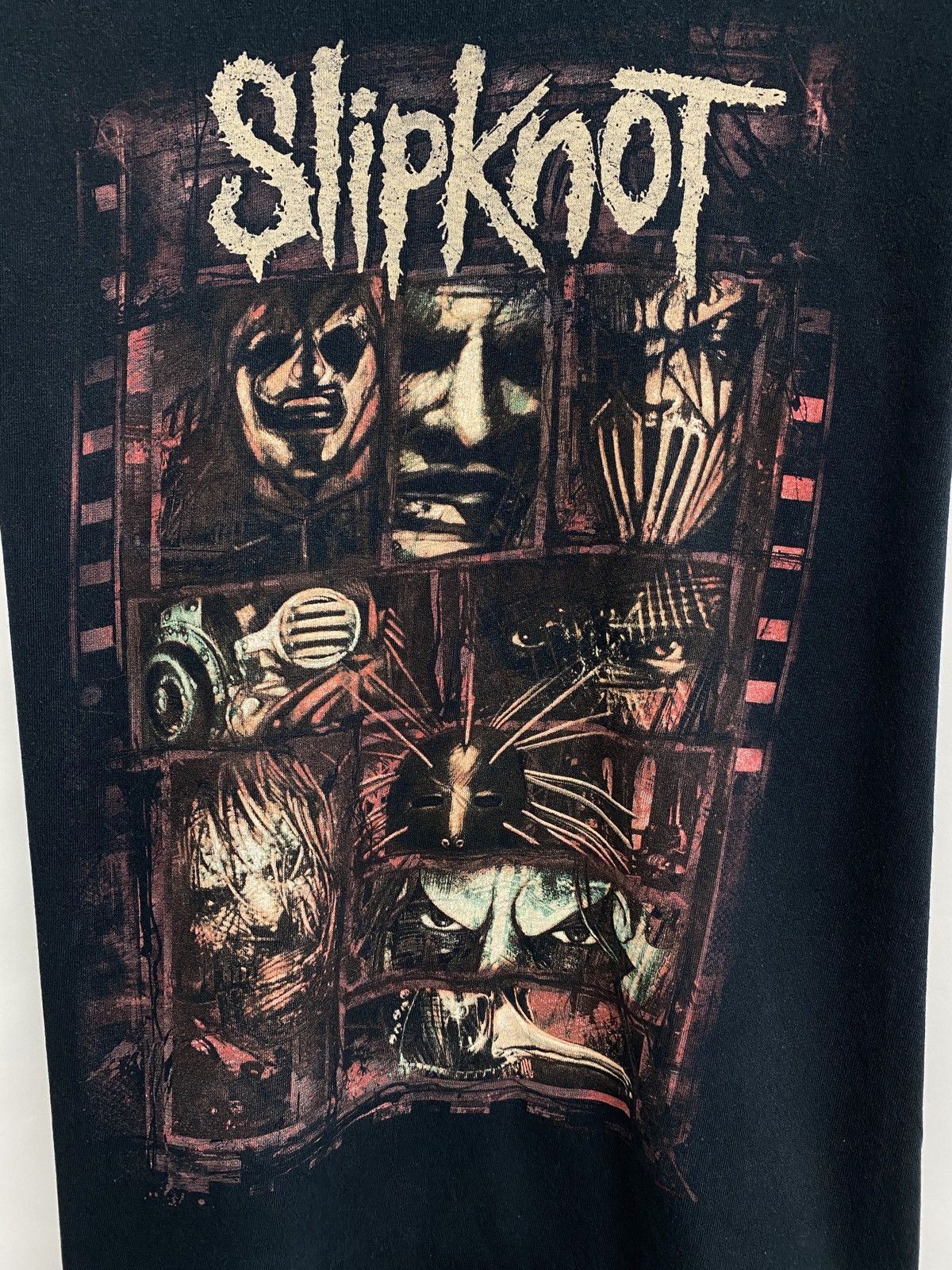 Slipknot 🇺🇸 Vintage Y2K Slipknot Rock Band T-Shirt Rare Retro Hype Size US M / EU 48-50 / 2 - 4 Thumbnail