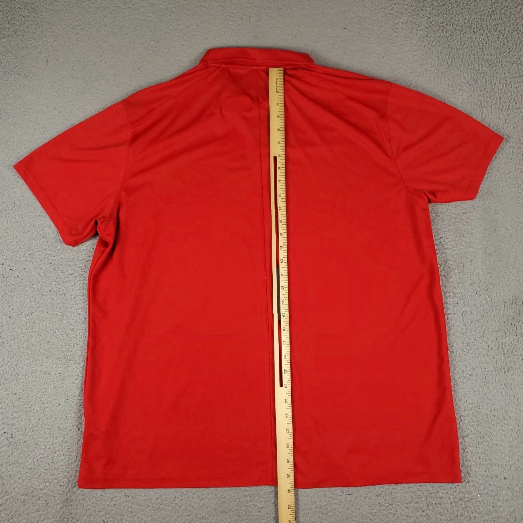 Nike Nike Polo Shirt Mens Size 2XL Red Swoosh Golf Casual Short Sleeve Polo Nike Dri-Fit Shirt Casual Red 2XL Mens Golf Nike Size US XXL / EU 58 / 5 - 5 Thumbnail