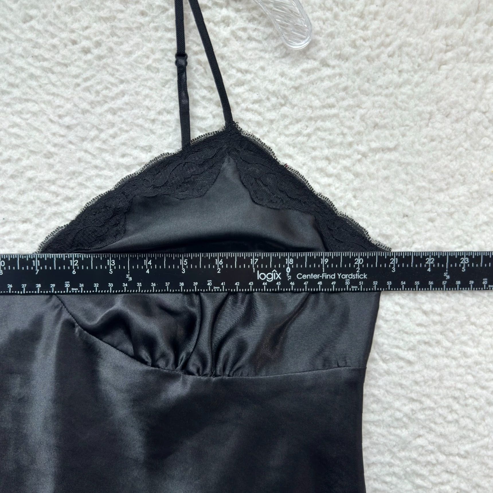 Vintage VINTAGE Xhilaration Camisole Top 2XL Black Satin Fairy Goth Whimsigoth Shirt Womens Size XXL / US 16-18 / IT 52-54 - 7 Thumbnail