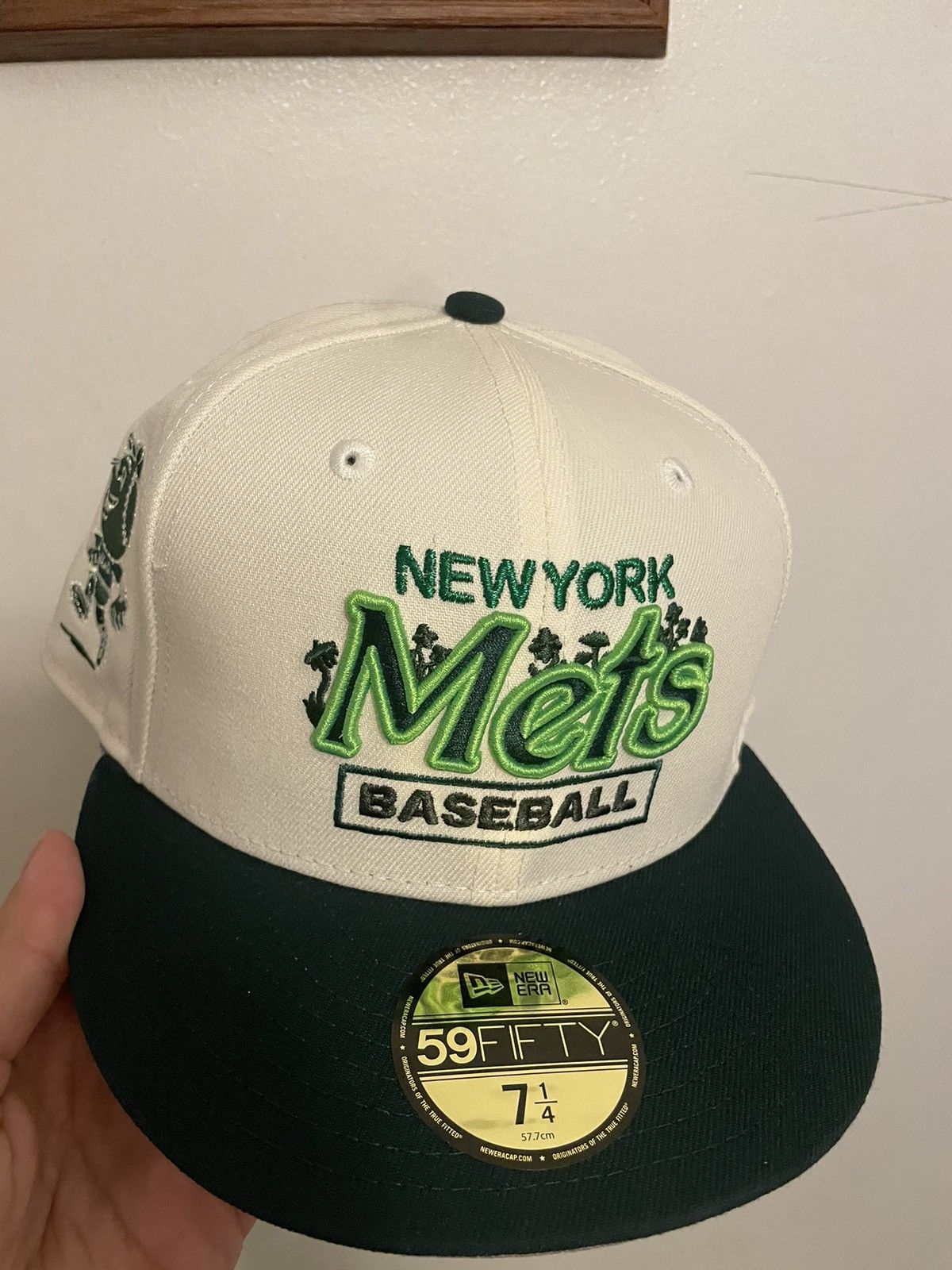 New Era Myfitteds New York Mets baseball 59fifty fitted size 7 1/4 Size ONE SIZE - 1 Thumbnail