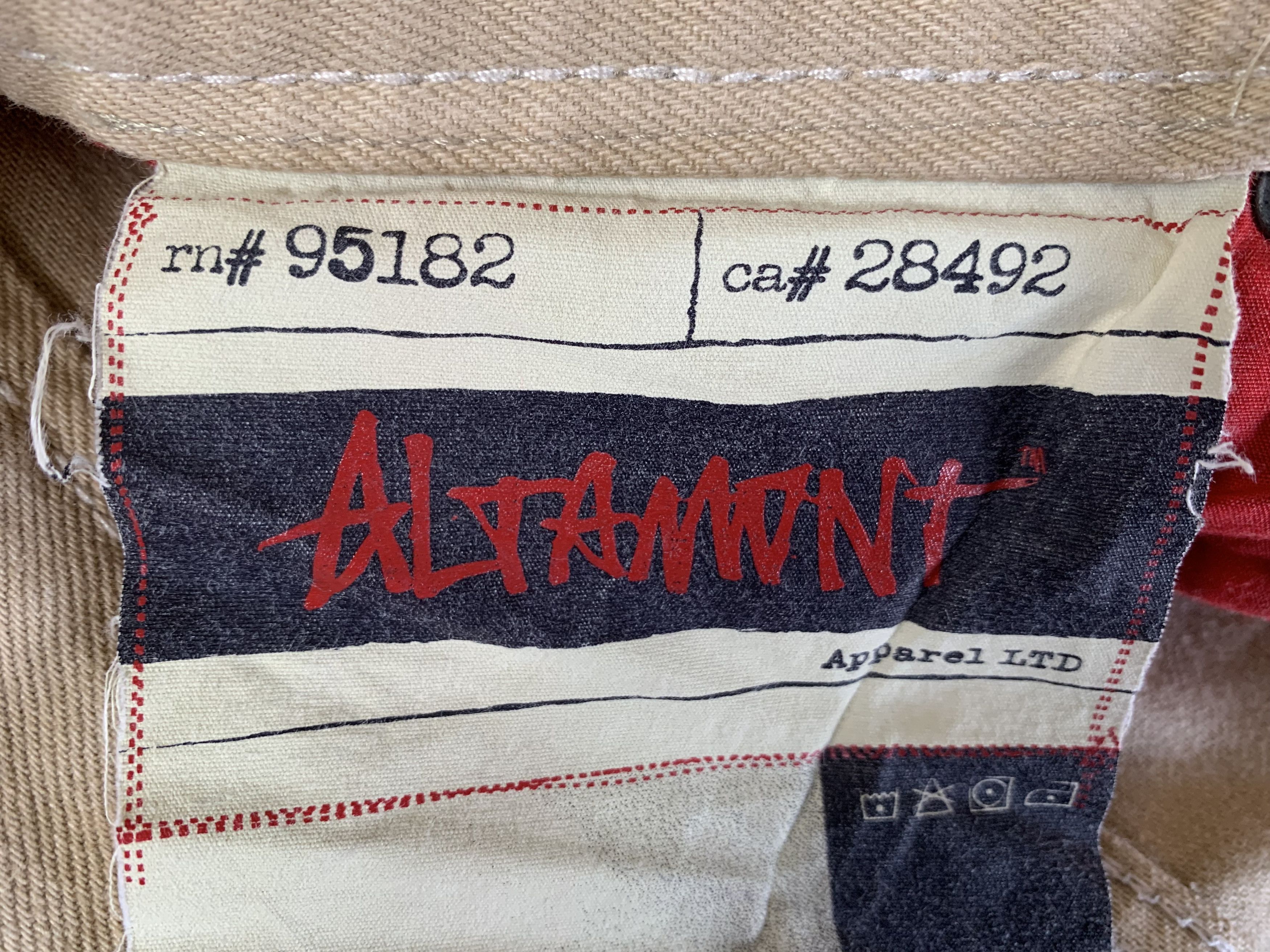 Altamont × Designer Altamont Apparel LTD Beige Distress Jeans Size US 30 / EU 46 - 8 Thumbnail