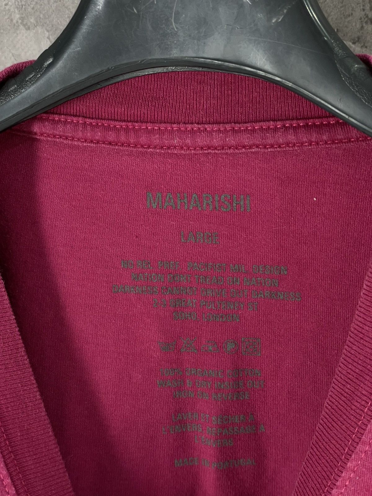 Maharishi Vintage Maharishi Japanese Purple Y2K Tee T-Shirt Size US L / EU 52-54 / 3 - 10 Thumbnail