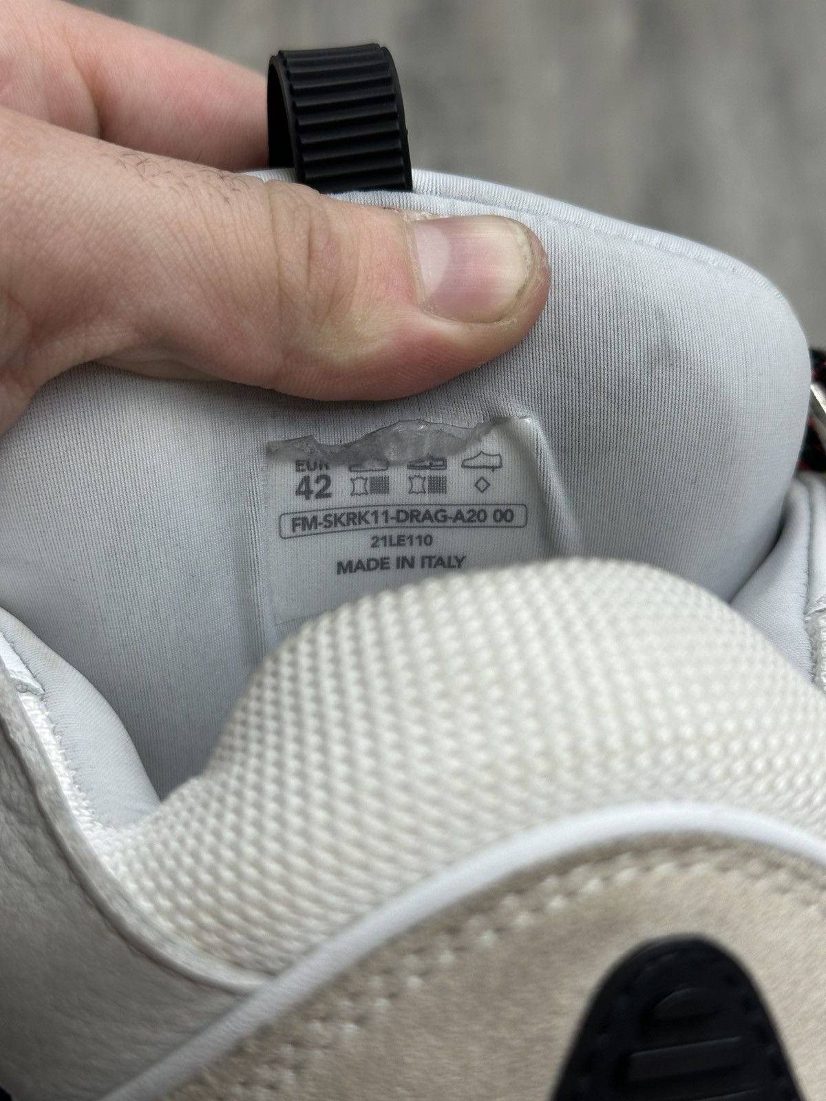 Lanvin Lanvin Curb Sneaker White Size US 9 / EU 42 - 7 Thumbnail