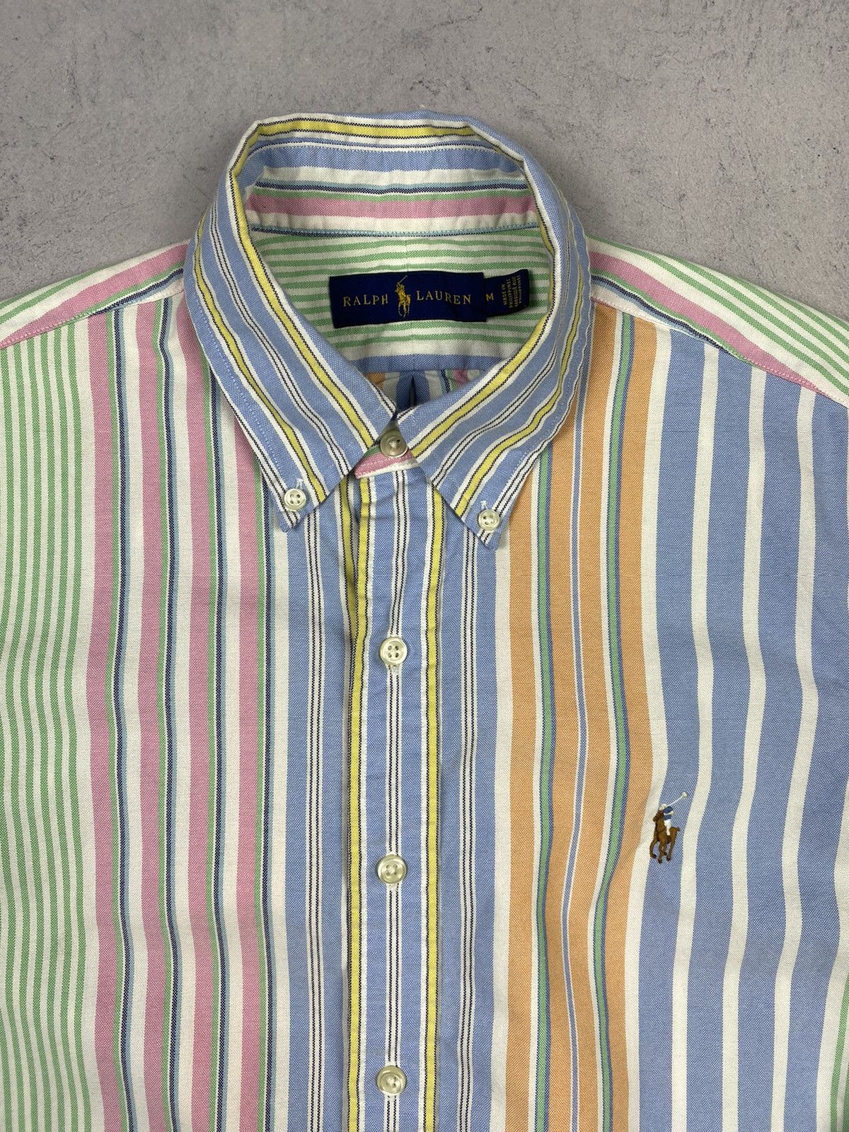 Polo Ralph Lauren Polo Ralph Lauren Striped Long Sleeve Button Up Shirt Size US M / EU 48-50 / 2 - 6 Thumbnail