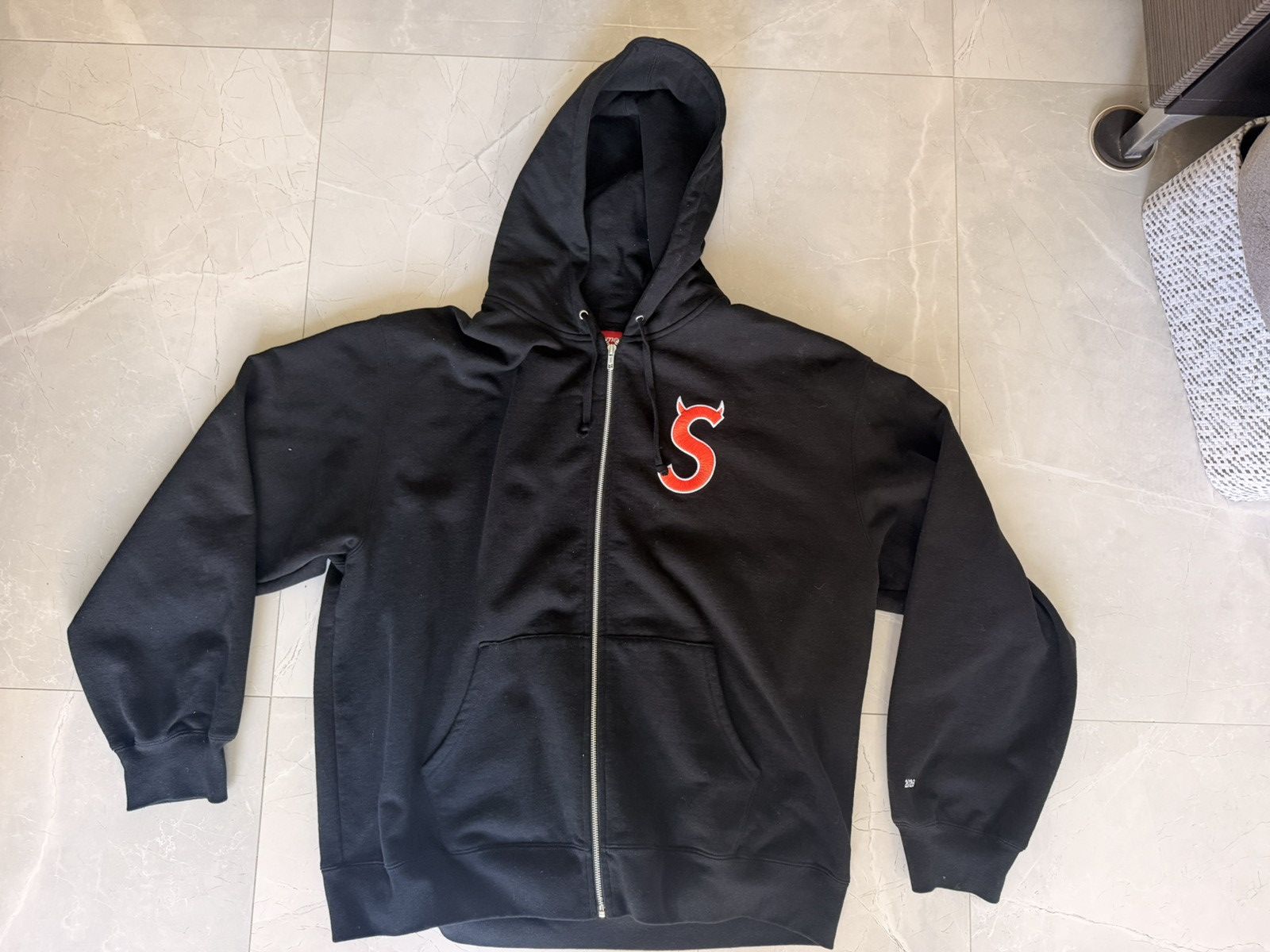 Supreme Supreme S logo devil hoodie | Grailed
