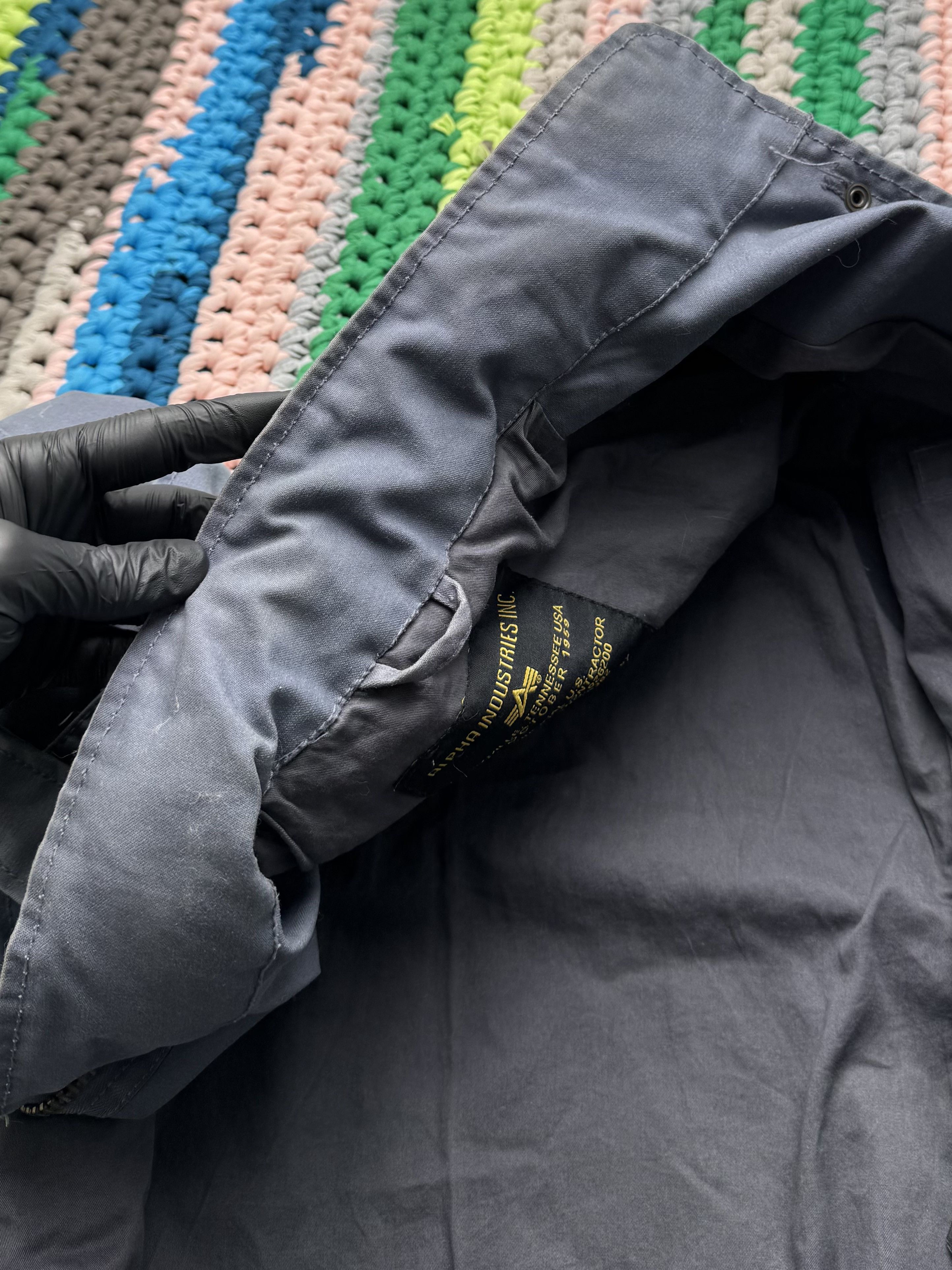 Alpha Industries Y2K Alpha Industries Field Jacket Military Coat (ET1) Size S / US 4 / IT 40 - 11 Thumbnail