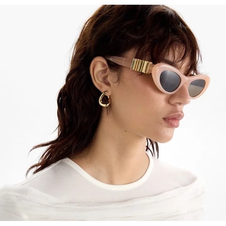 Loewe NEW LW40156U 72E, LOEWE SUNGLASSES NUDE CAT EYE EYEWEAR LOEW Size ONE SIZE - 2 Thumbnail