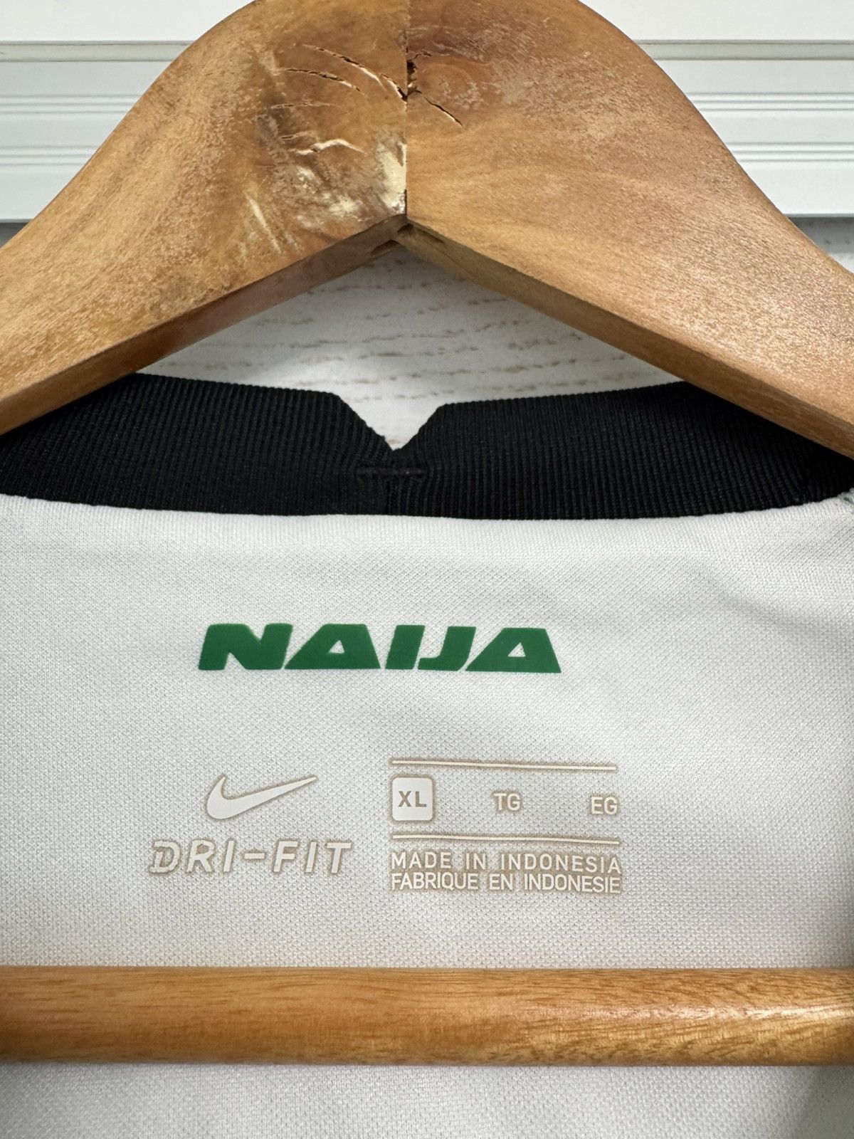 Nike Nigeria 2020-2021 Home Soccer Jersey Football Shirt Kit Size US XL / EU 56 / 4 - 12 Thumbnail