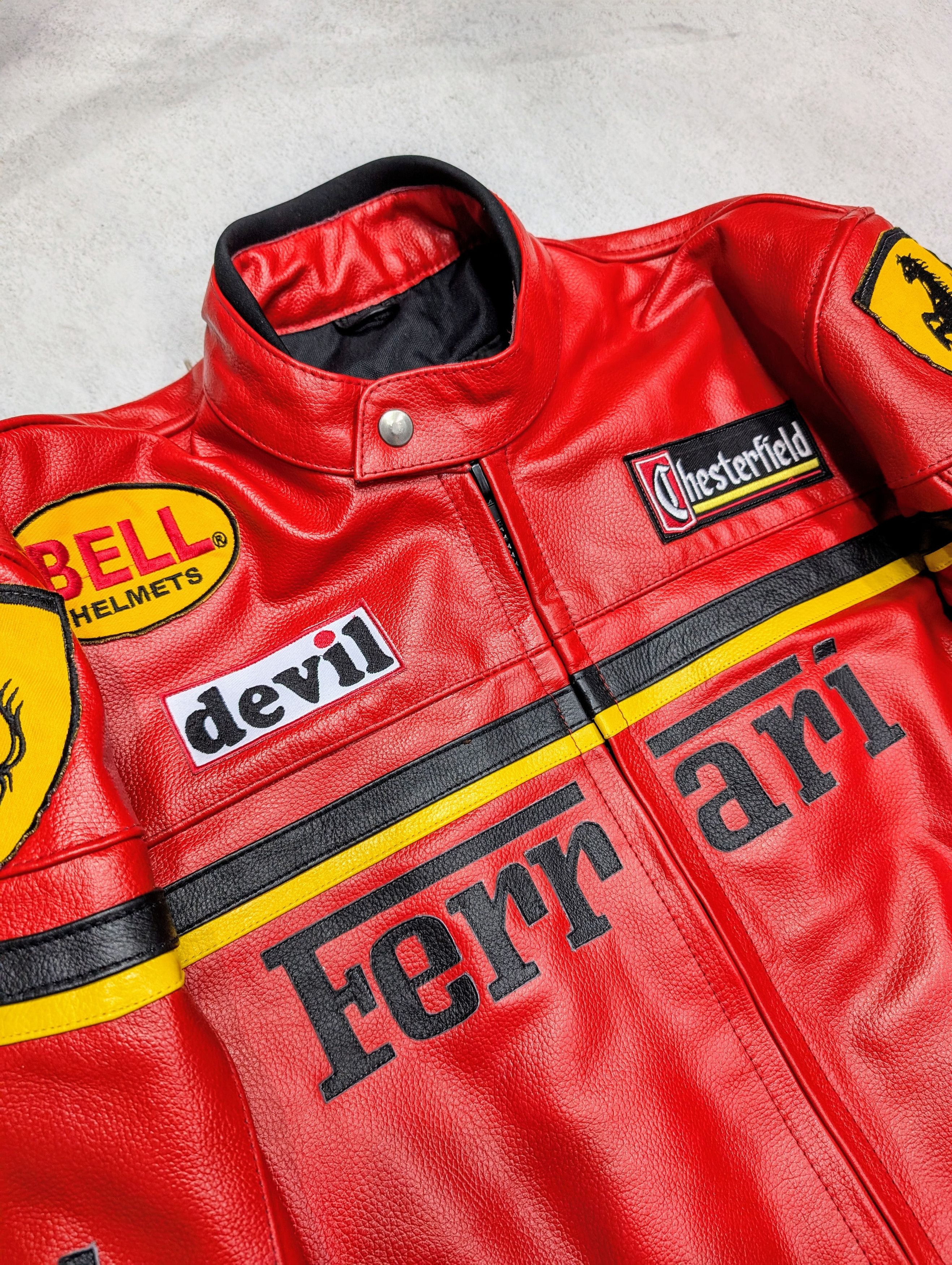 Ferrari Ferrari Racing Leather Jacket F1 Racing Size US L / EU 52-54 / 3 - 4 Thumbnail