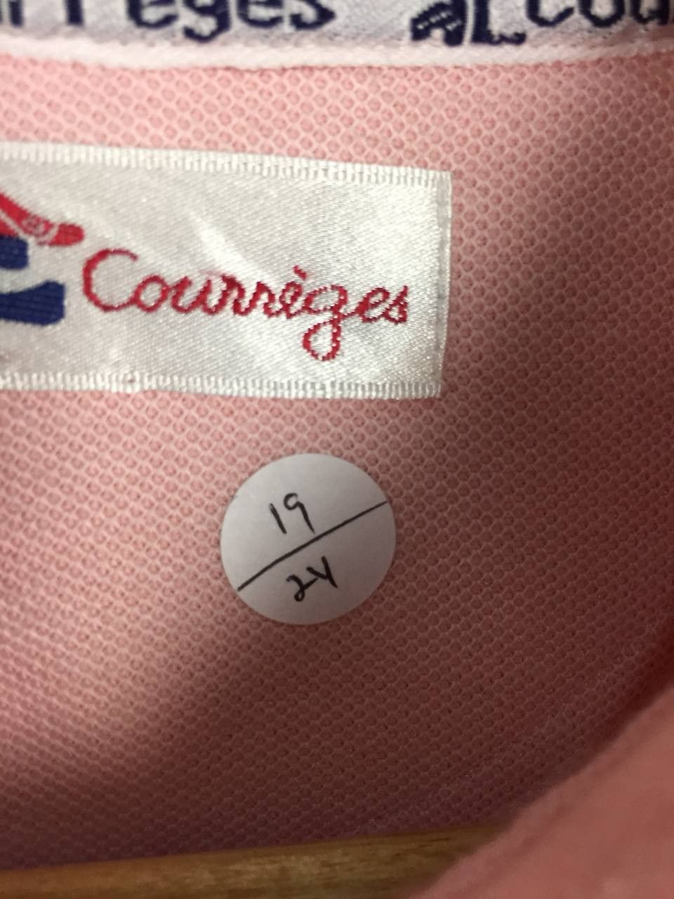 Courreges Courreges Paris Embroidered Floral Logo Quarter Zip Polo Tee Size S / US 4 / IT 40 - 12 Thumbnail