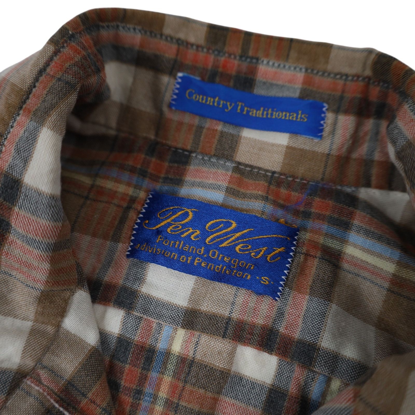 Pendleton × Vintage Vintage Pen West by Pendleton Casual Button Up Shirt Size US S / EU 44-46 / 1 - 6 Thumbnail