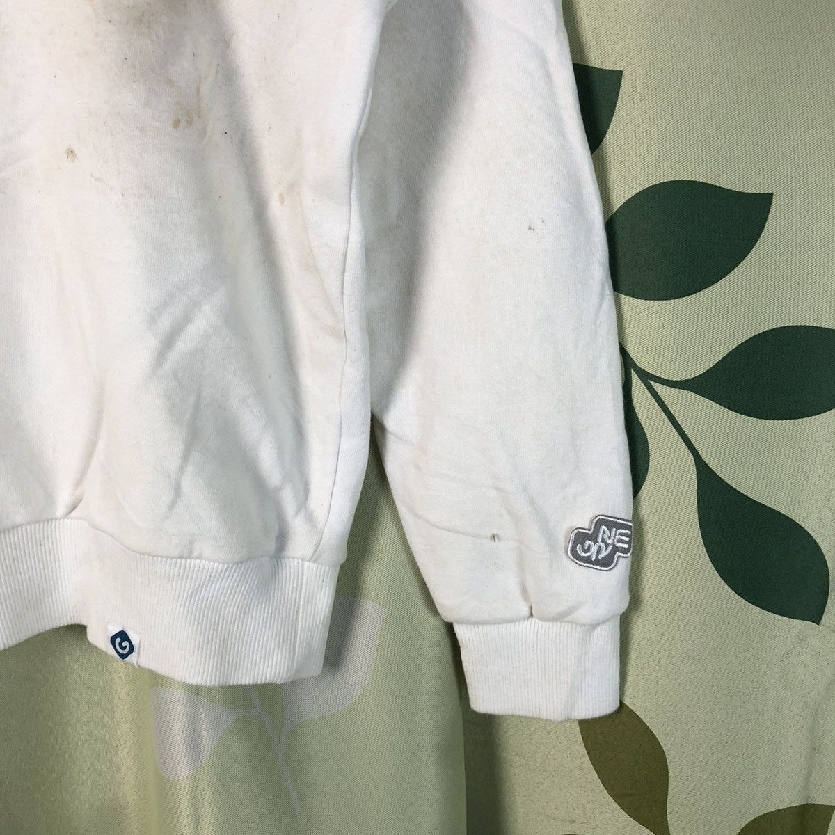 Japanese Brand × Vintage GRZ & M White vintage Sweatshirt #7428 Size US S / EU 44-46 / 1 - 8 Thumbnail