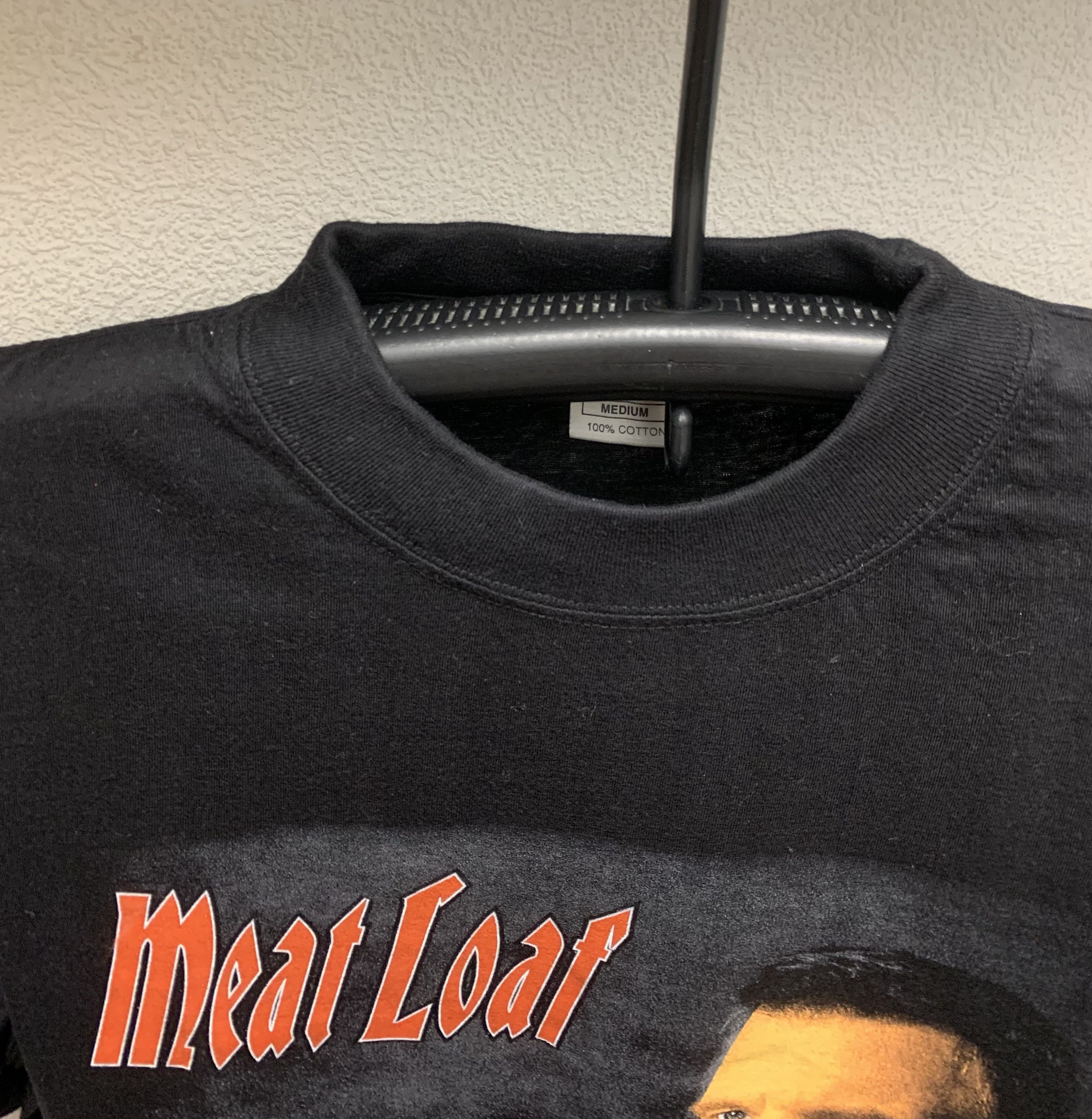 Band Tees Meat Loaf 1999 vintage band rock t-shirt M sz Size US M / EU 48-50 / 2 - 7 Thumbnail