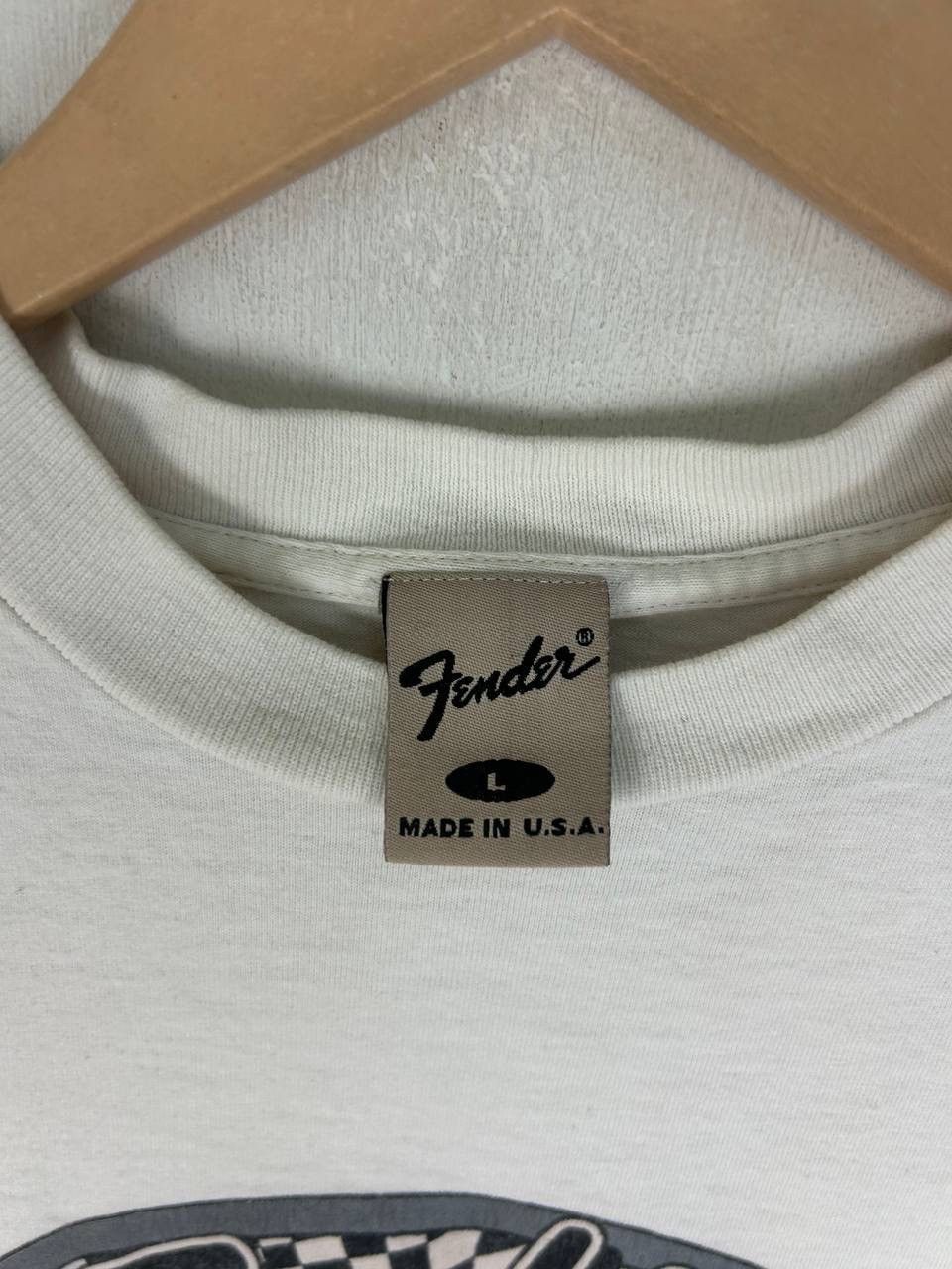 Fender Vintage 90s Guitar Fender Art/ Checkered Flame Style Size US L / EU 52-54 / 3 - 5 Thumbnail