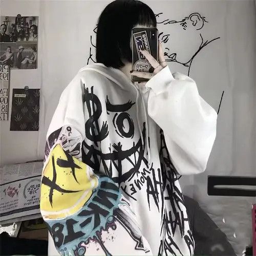 Japanese Brand Fukuoka x Junna Funny Punk Hoodies Size US XXL / EU 58 / 5 - 6 Thumbnail