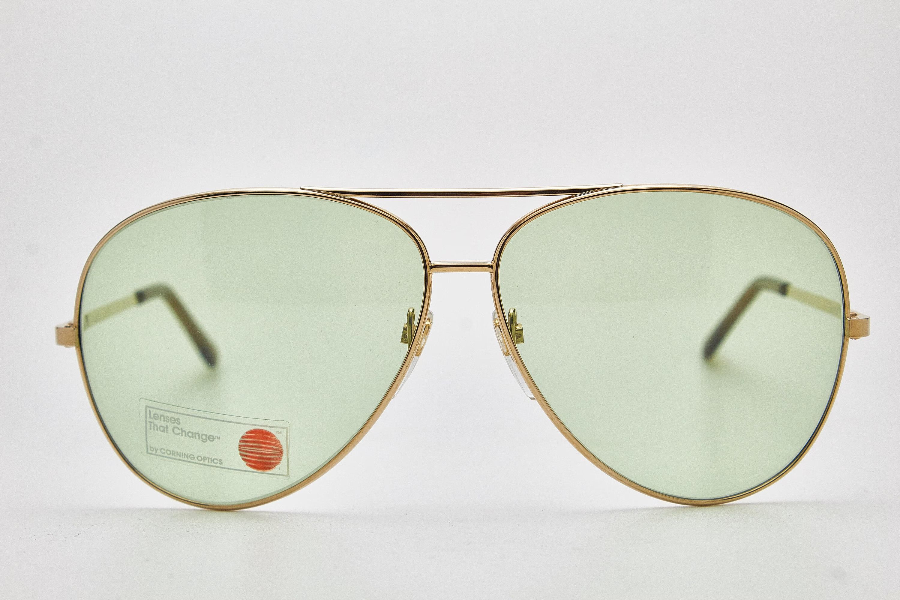Serengeti SERENGETI quiet luxury 80s oversized gold thin metal specs Size ONE SIZE - 3 Thumbnail