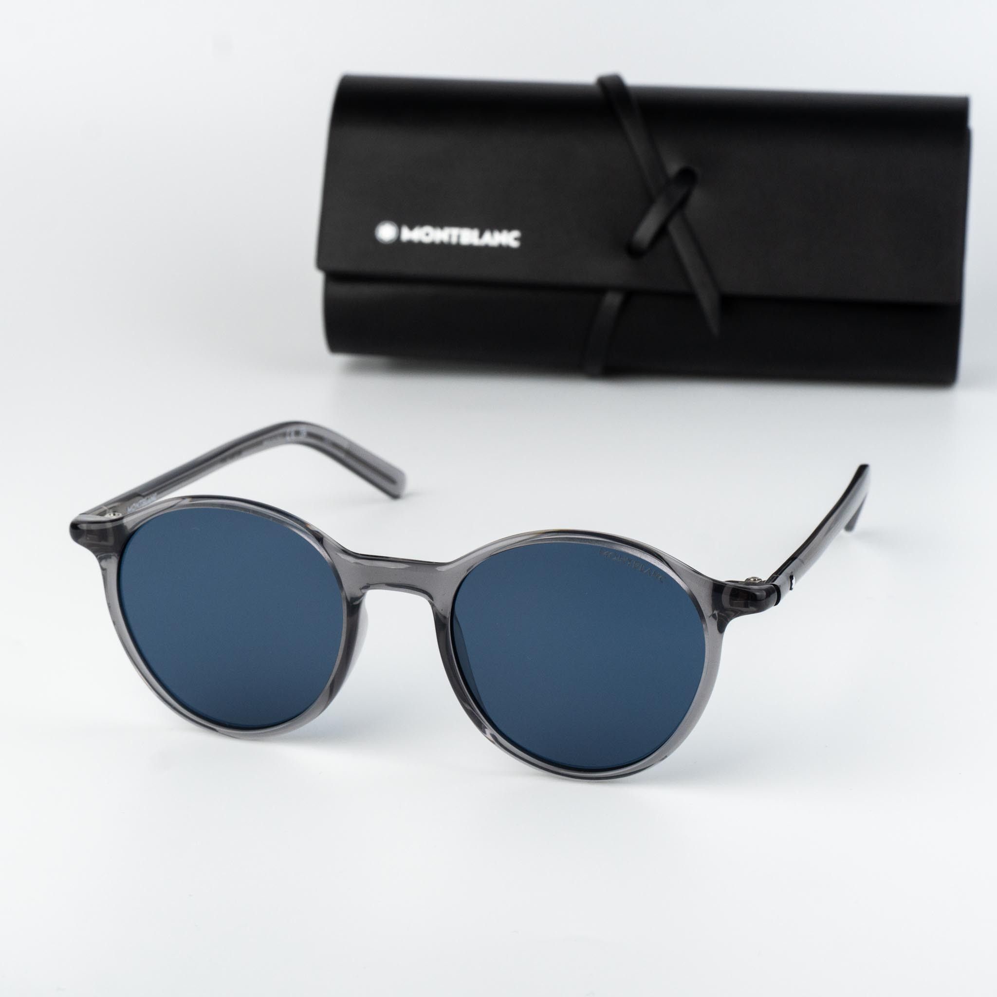 Montblanc Men Sunglasses Round MB0324S 003 NEW AUTHENTIC