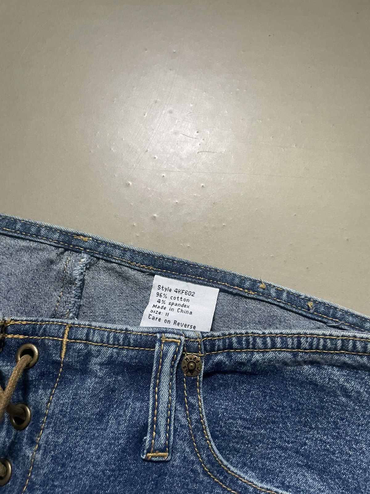 Other Womens Mudd Flare lace up jeans Size 30" / US 8 / IT 44 - 5 Thumbnail