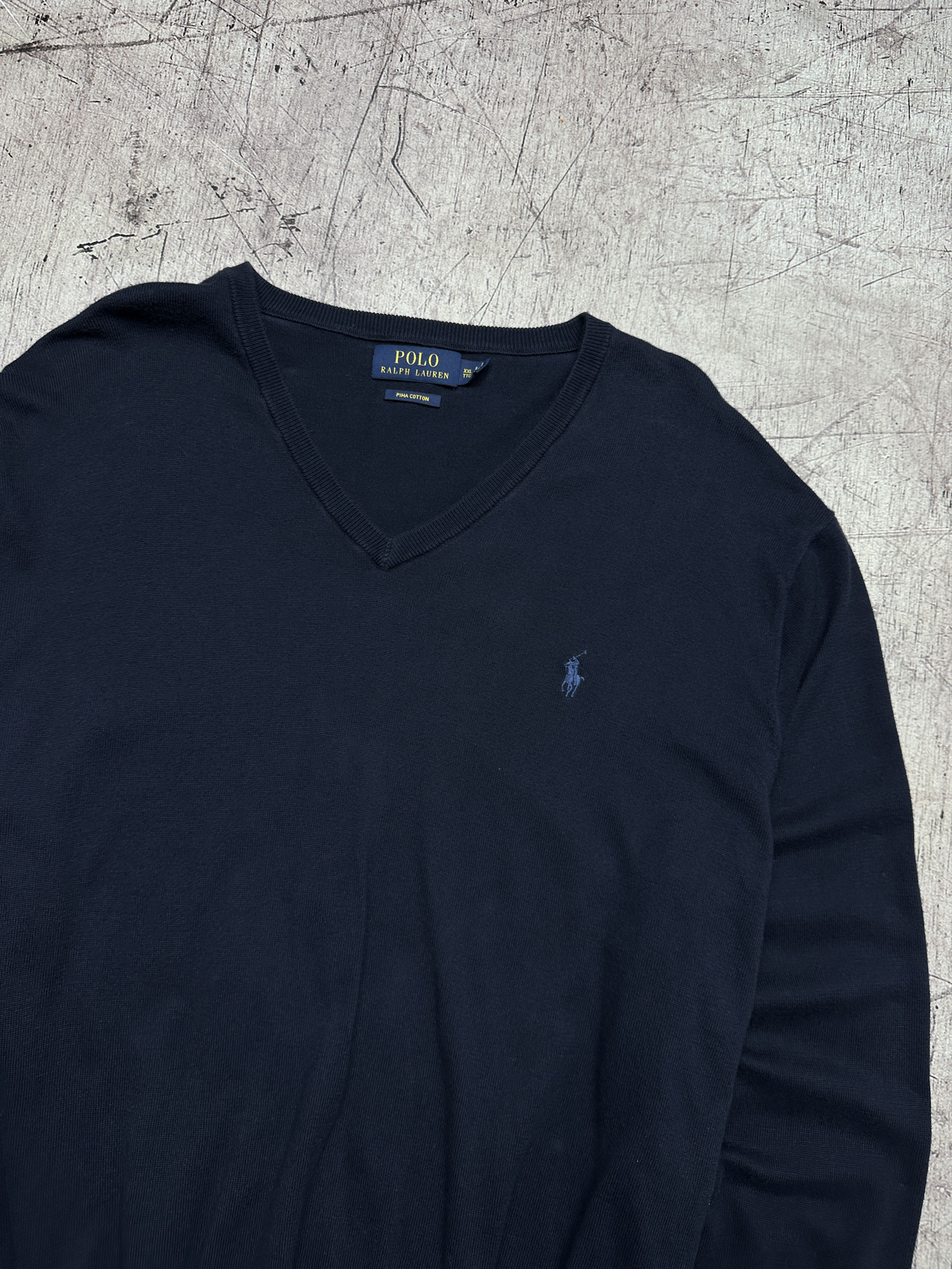 Ralph Lauren Polo Ralph Lauren Mens V-Neck Sweater Size US XXL / EU 58 / 5 - 2 Thumbnail
