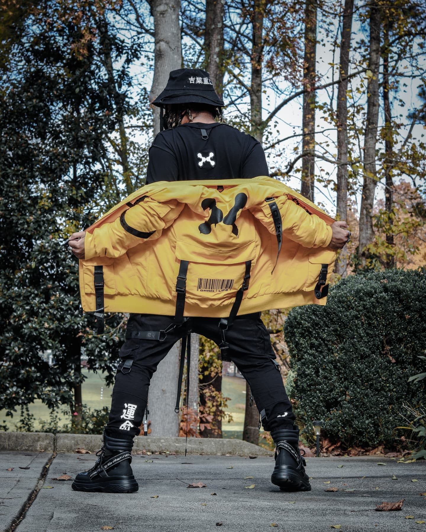 Other DXXM LIFE S2 Utility Bomber Jacket Yellow by Scarlxrd (2021) Size US XL / EU 56 / 4 - 10 Thumbnail