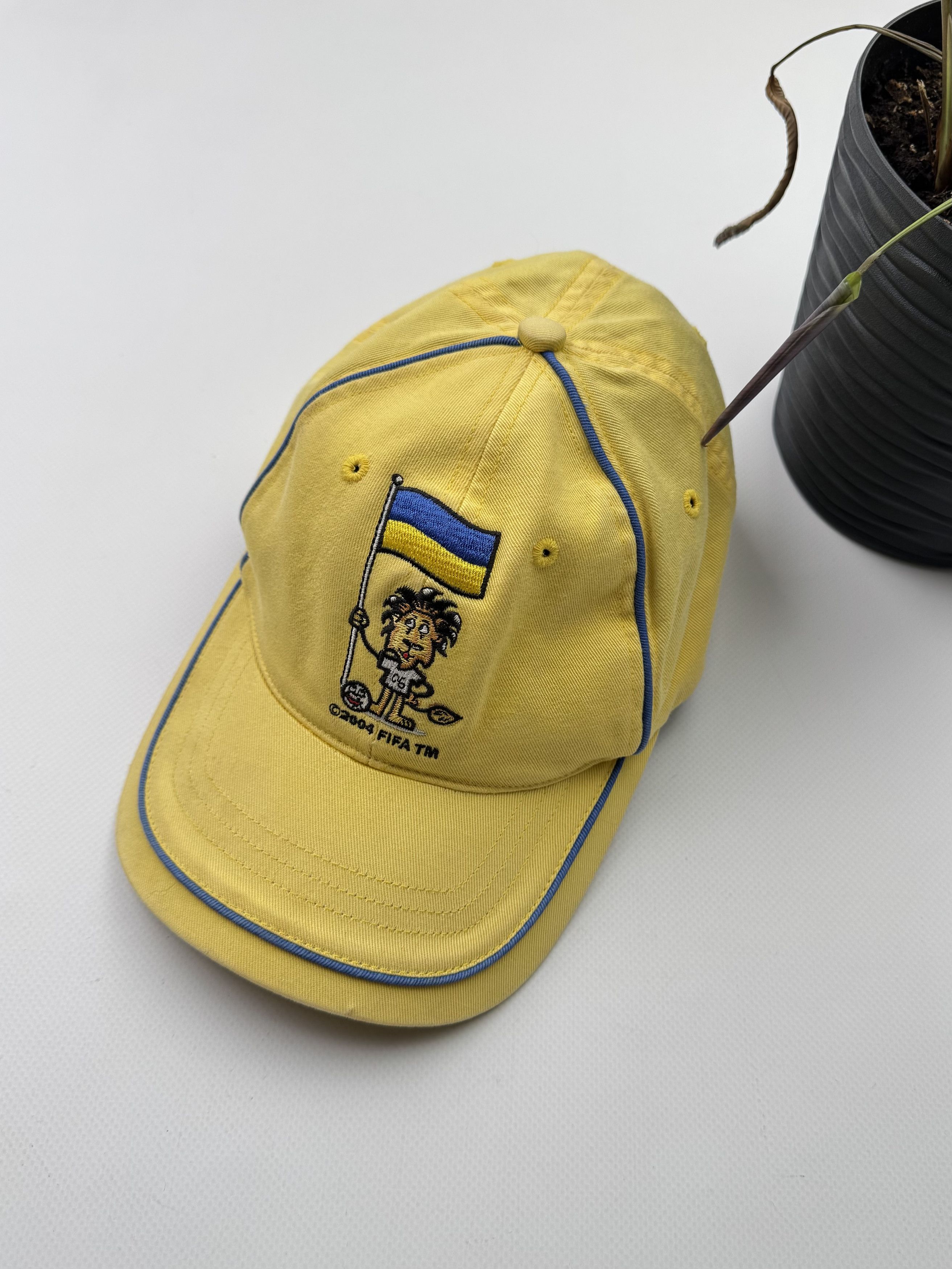 Vintage Ukraine Fifa World Cup Germany 2006 Cap (145) Size ONE SIZE - 1 Thumbnail