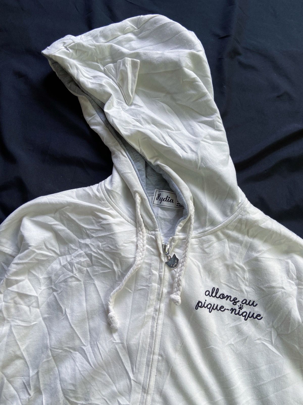 20471120 RYDIA BONJOUR ZIP HOODIE Size US M / EU 48-50 / 2 - 7 Thumbnail
