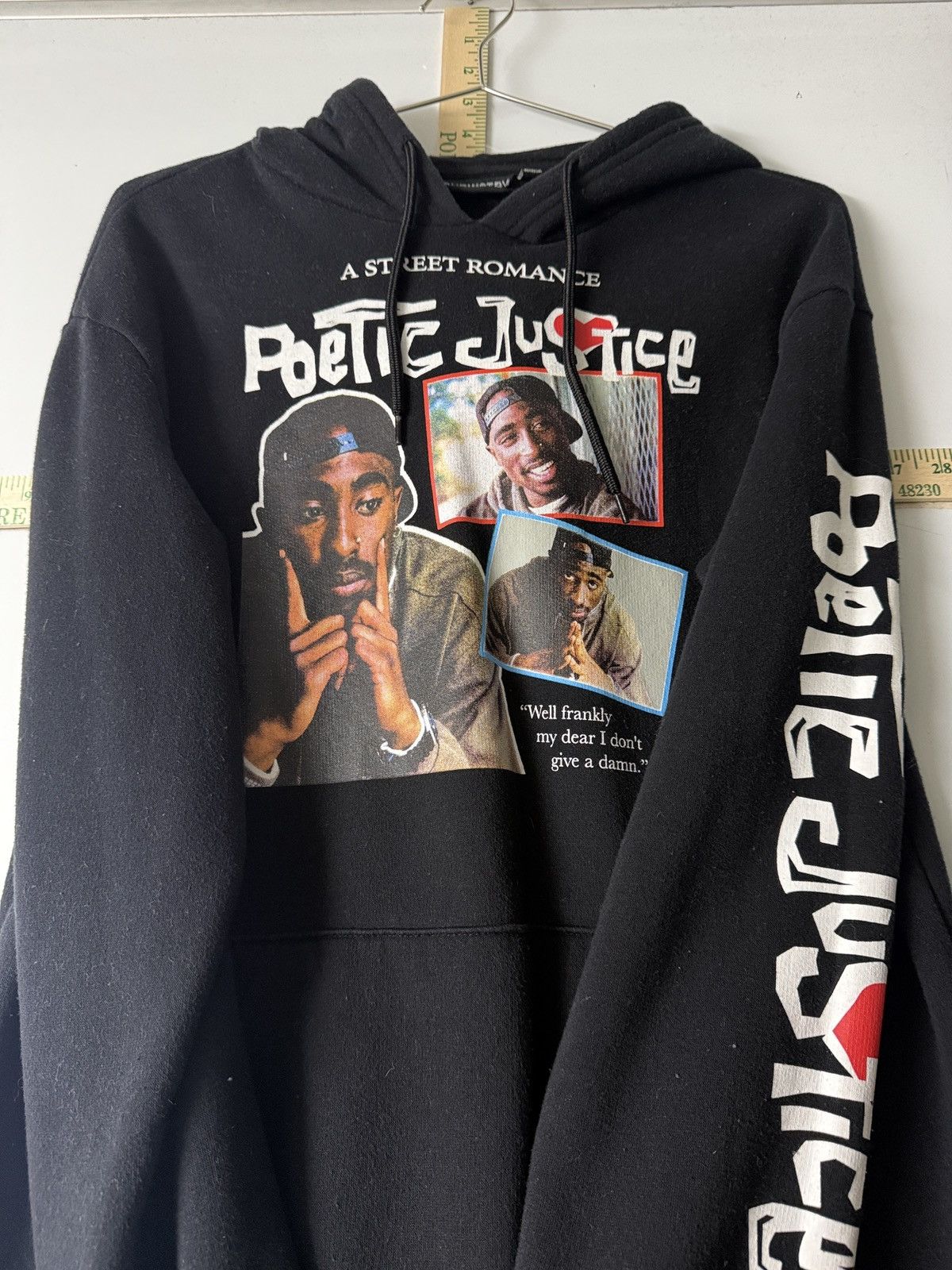 Chemistry VINTAGE 2-PAC - Poetic Justice Men’s S - Rare Black Hoodie Size US S / EU 44-46 / 1 - 1 Thumbnail