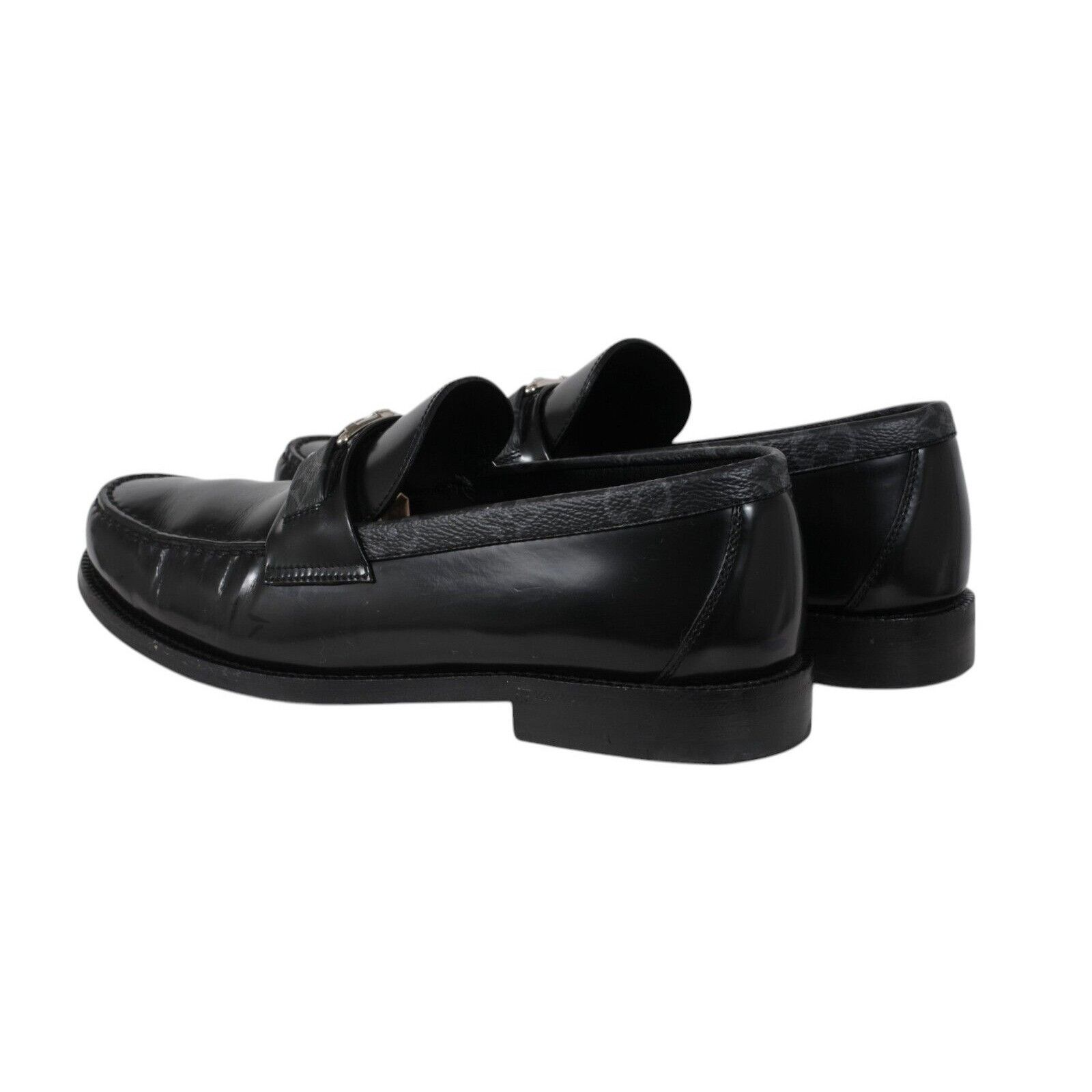 Louis Vuitton Major Loafers Black Leather - 02492 Size US 7.5 / EU 40-41 - 5 Thumbnail