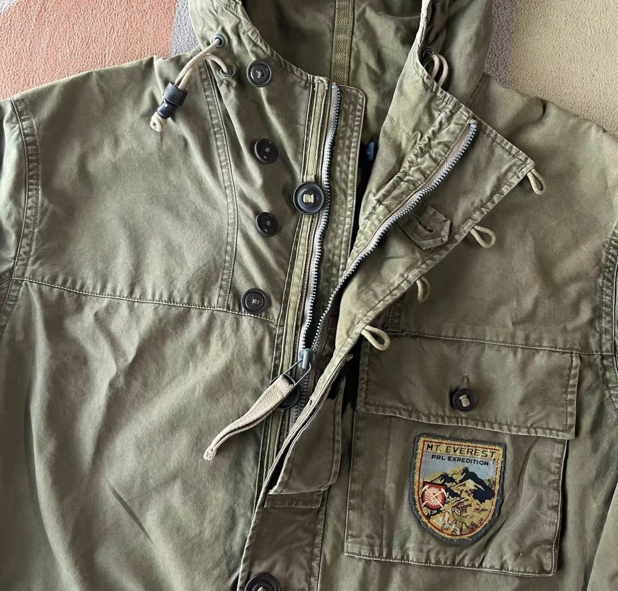 Polo Ralph Lauren RL Ralph Lauren Polo Military Green Mountain Parka K22 Size US L / EU 52-54 / 3 - 4 Thumbnail
