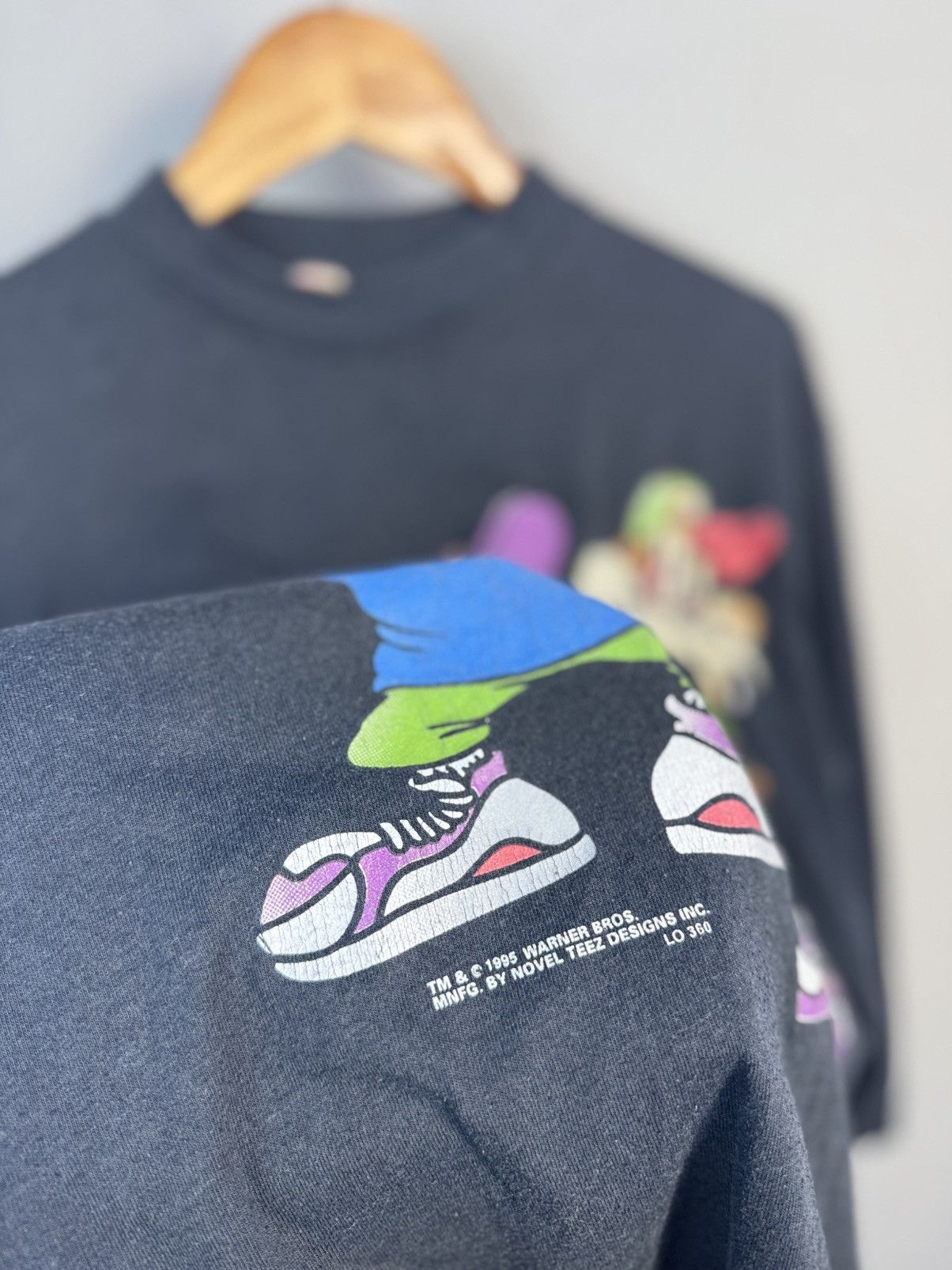 Vintage × Warner Bros 1995 Looney Tunes basketball vintage graphic tee Size US M / EU 48-50 / 2 - 5 Thumbnail