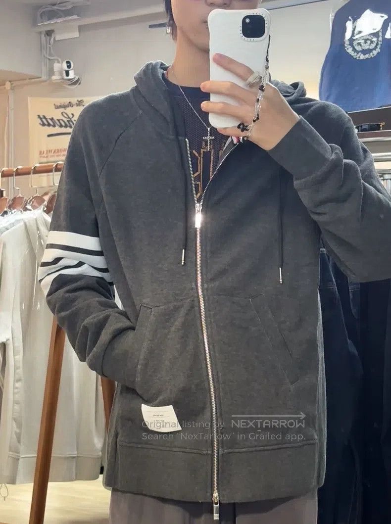 Thom Browne Thom Browne Dark gray coat Size US M / EU 48-50 / 2 - 7 Thumbnail